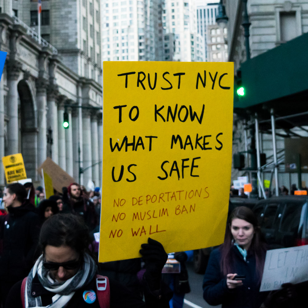"Trust NYC To Know What Makes Us Safe"