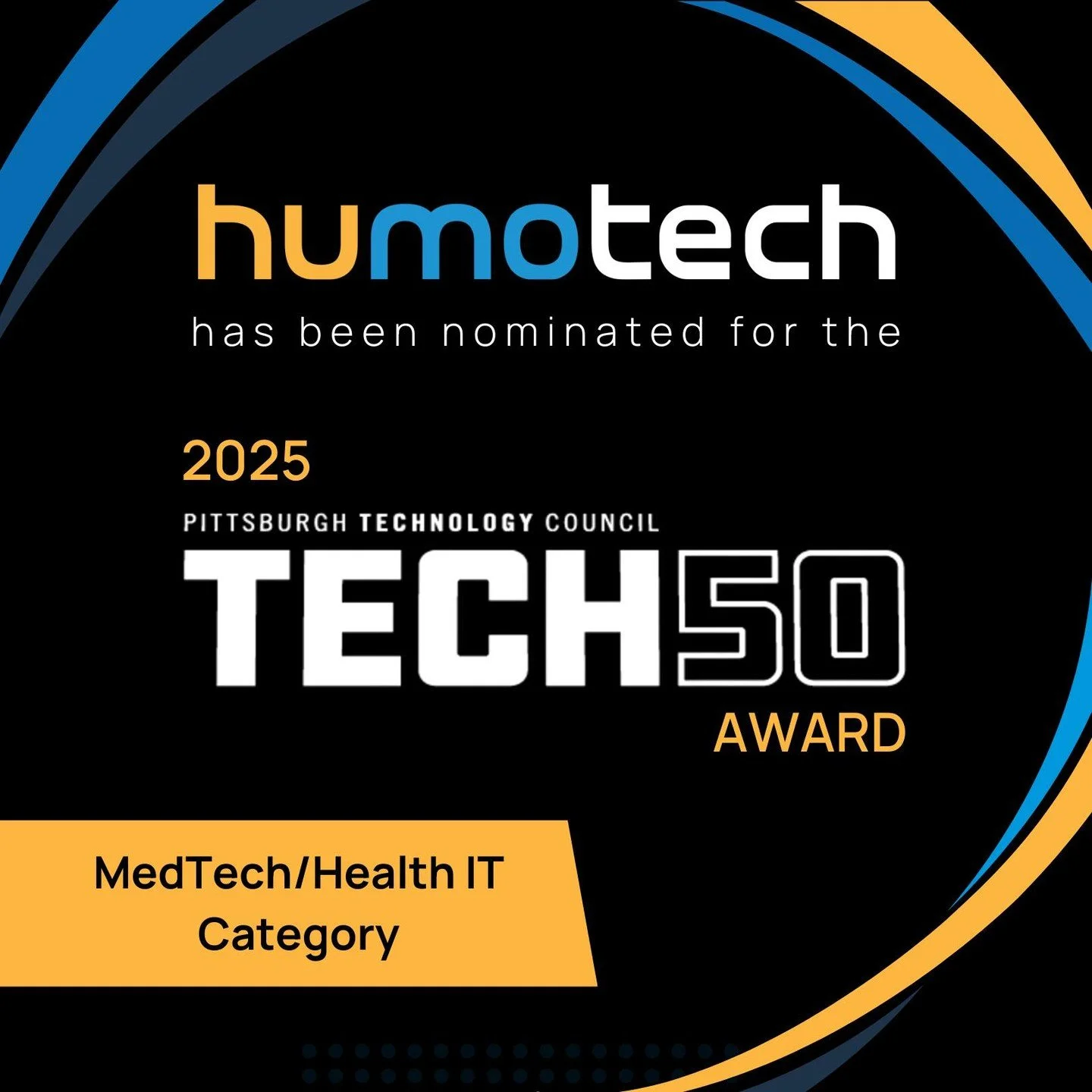 Humotech has been nominated for the 2025 @pghtechcouncil Tech50 Awards in the MedTech/Health IT category! 🏆

This nomination underscores our commitment to advancing mobility through wearable robotics and people-centered innovation. We&rsquo;re proud