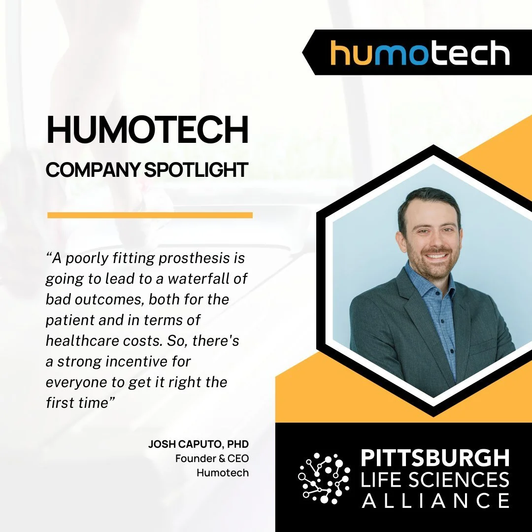 A sincere thank you to the Pittsburgh Life Sciences Alliance for featuring Humotech in their company spotlight!

We&rsquo;re proud to highlight the work of our team, whose dedication and innovation are driving advances in personalized mobility soluti
