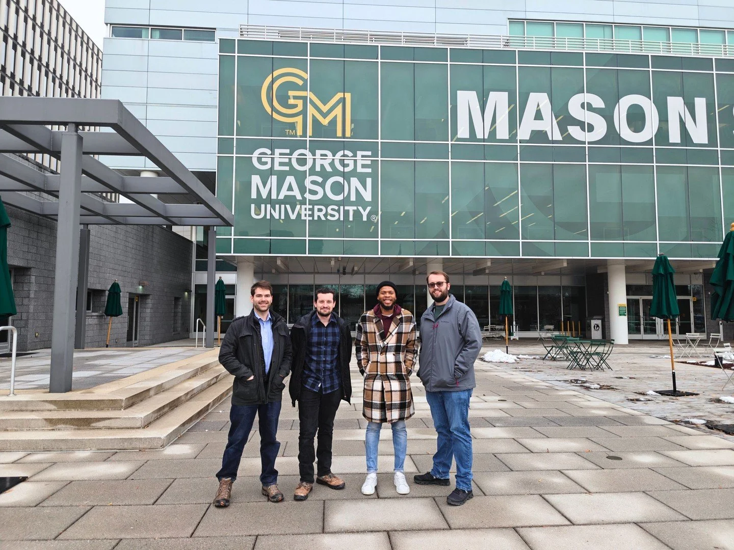 Catching up on highlights from our visit to @georgemasonuniversity&rsquo;s EMPOWER Lab!

Huge thanks to Quentin Sanders, Cameron Nurse, and Connor Delaney for making the visit so productive&mdash;and fun. We loved capturing these moments with the tea