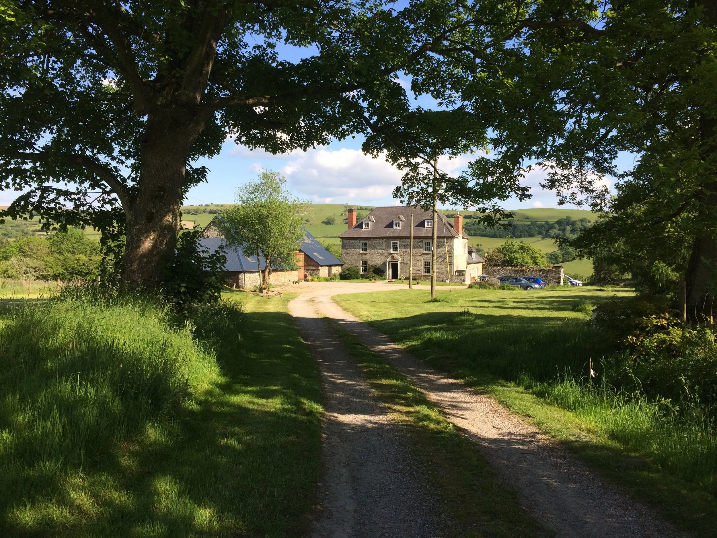 Courses take place from our Georgian home in rural mid-Wales not far from Hay-on-Wye