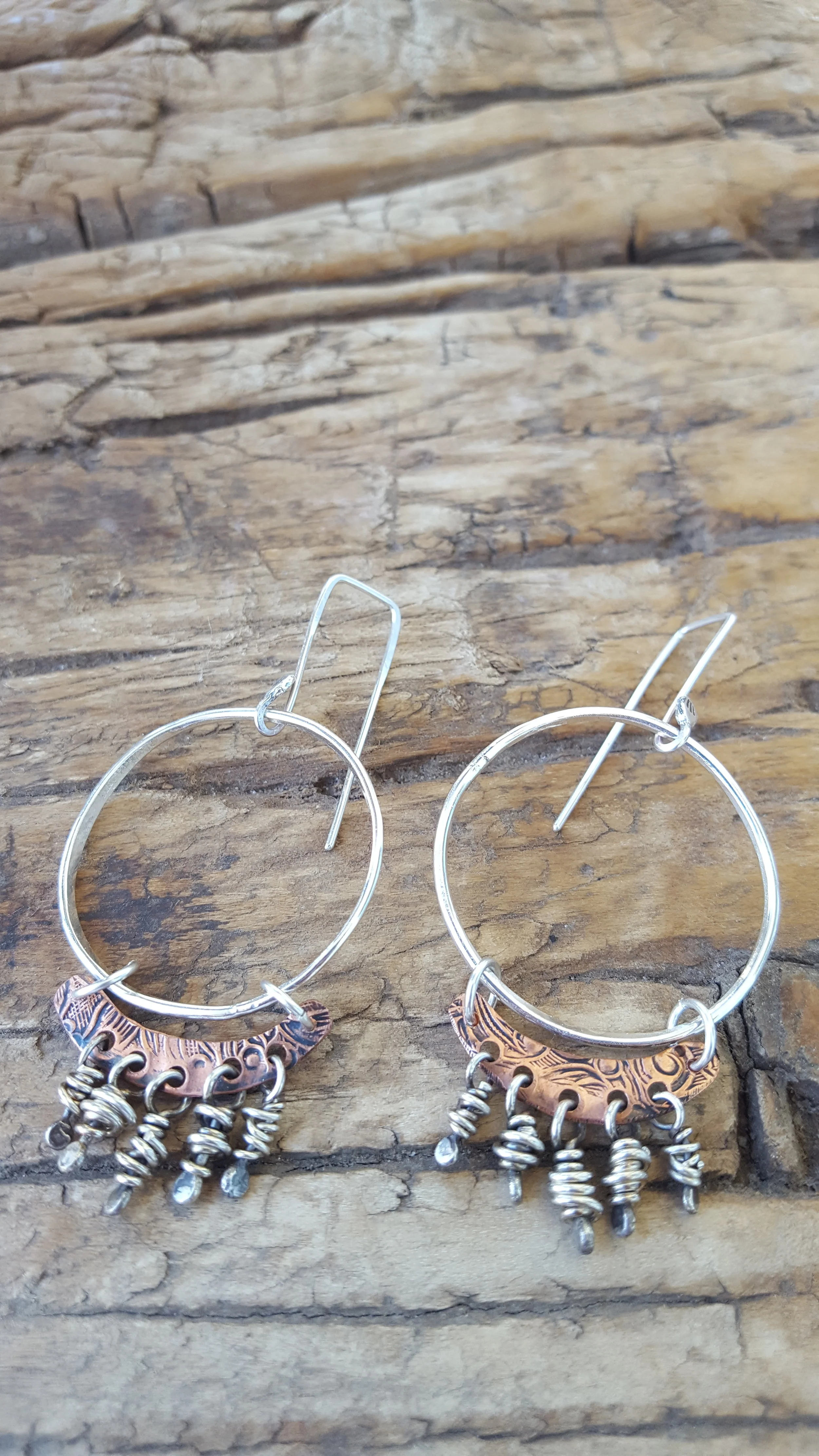 SilverHoopswithCopperandSilverDangles1.jpg