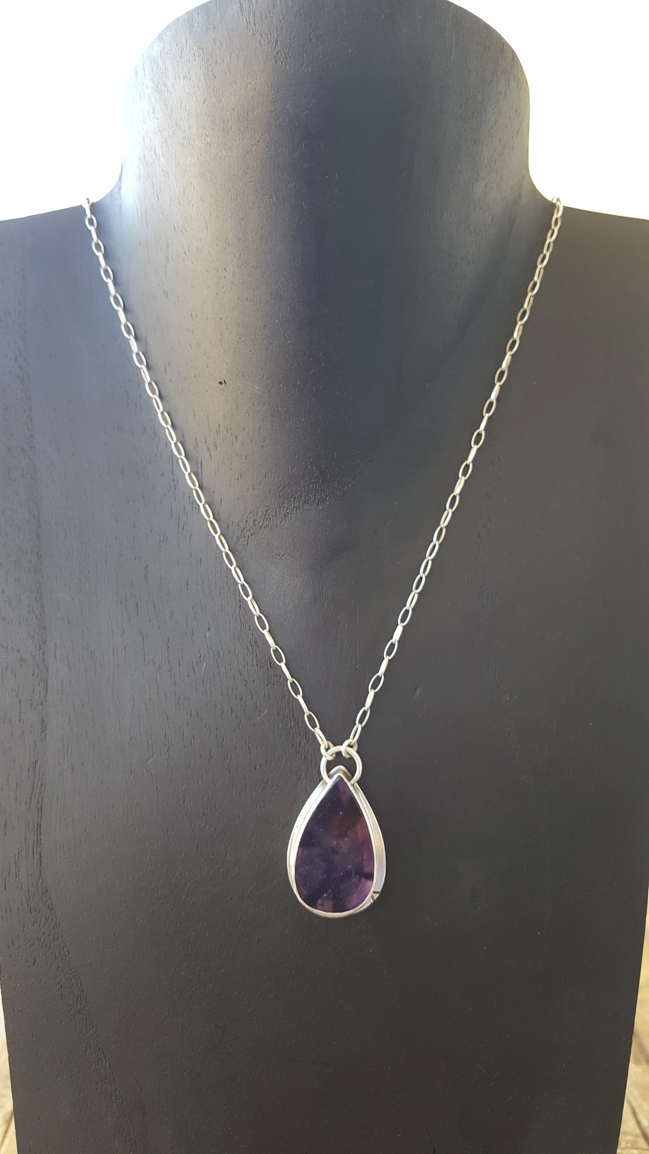 TeardropAmethystNecklaceOnBust.jpg