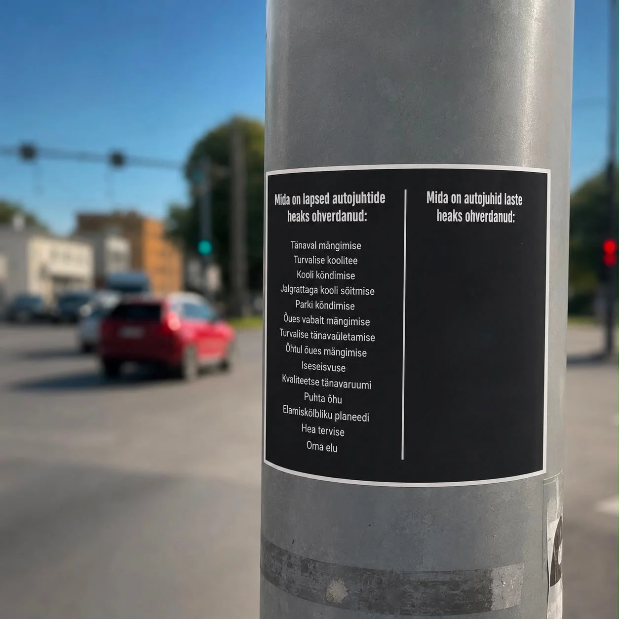 See pole loodusseadustega m&auml;&auml;ratud paratamatus. 
See on kellegi valik. Saaks ka teisiti.