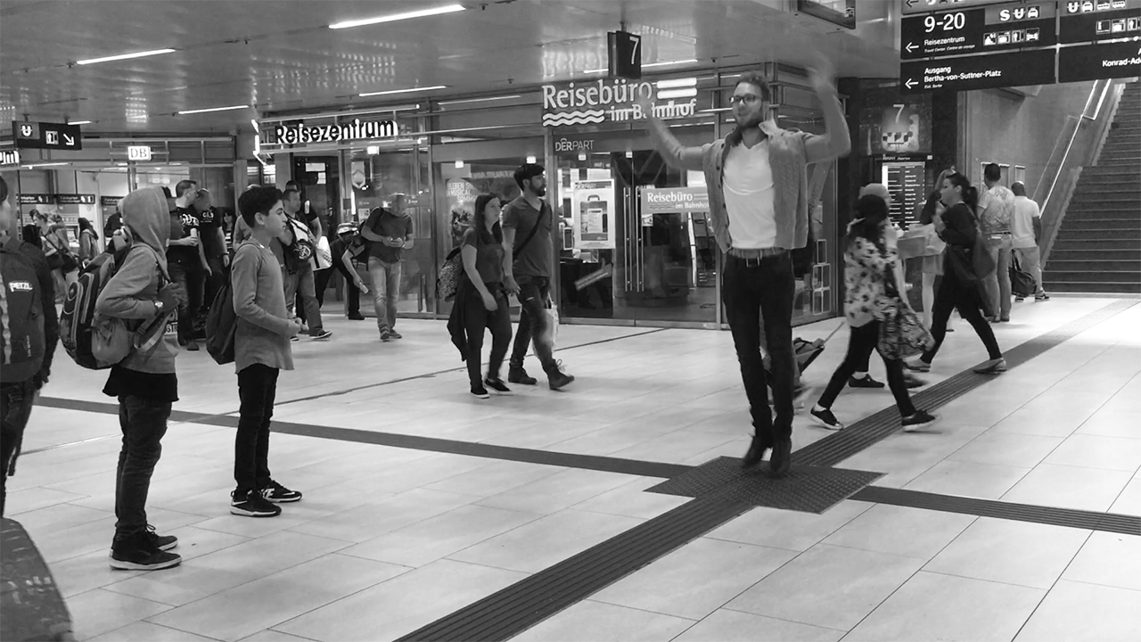 Project Fearless Challenge #6 – Workout am Hauptbahnhof