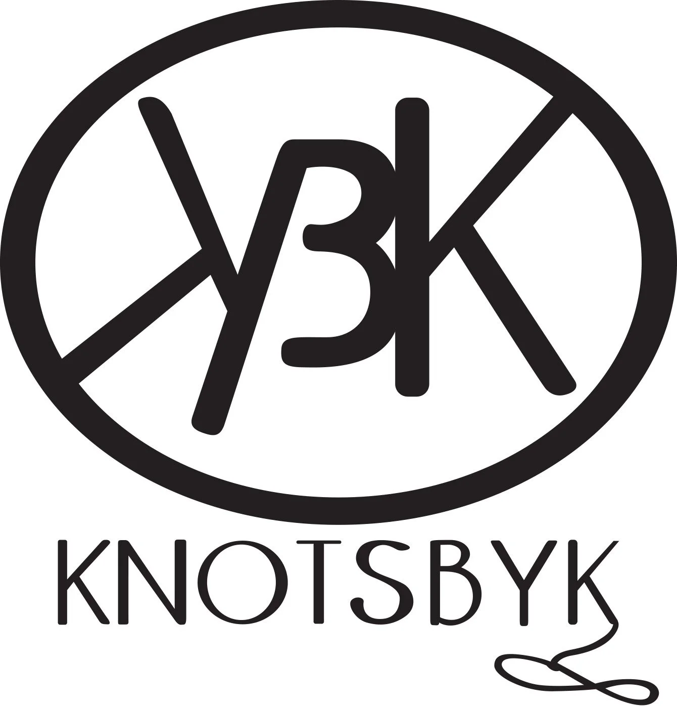 KnotsByK Logo.