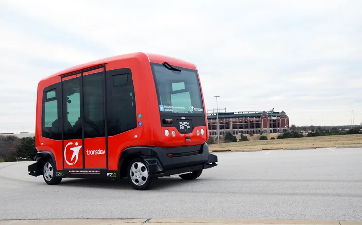 Driverless Shuttle Pilot Program to Roll Out in Arlington’s Entertainment District