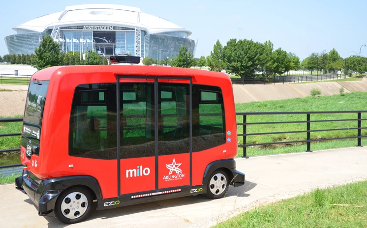 Arlington to Roll Out Milo Autonomous Shuttle Pilot Program August 26