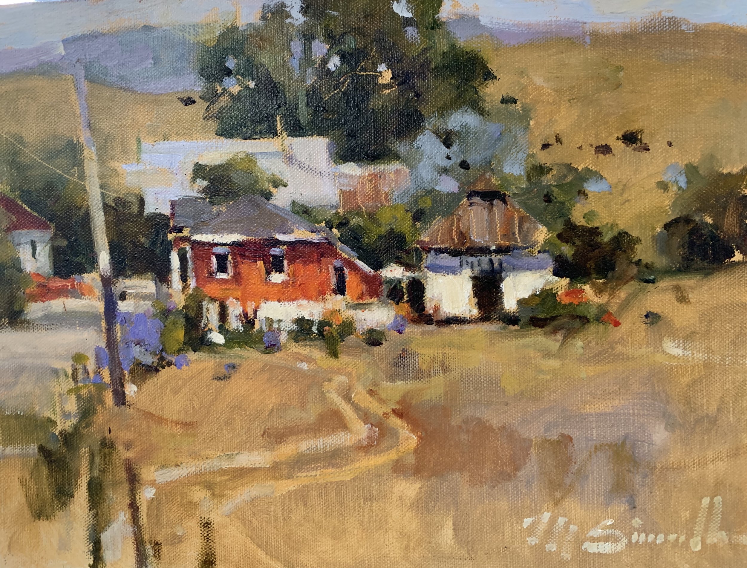 Harmony, California 12 x 16