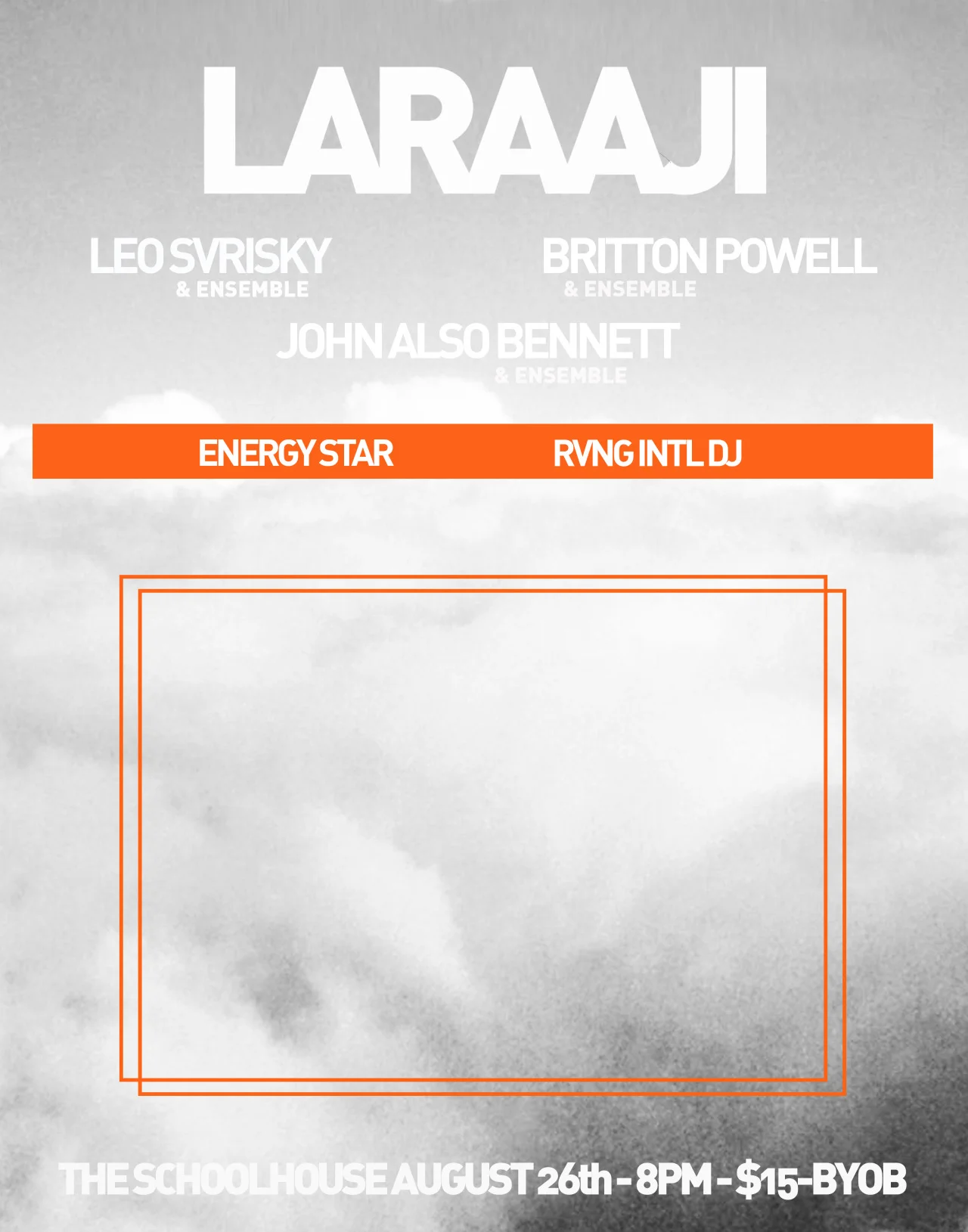 I am premiering a new piece for piano, synthesizer and strings on August 26th, 2016 @ my loft in NYC, The Schoolhouse (330 Ellery Street, 3rd Floor, Brooklyn). Also performing are Laraaji, Leo Svrisky, Britton Powell, Energy Star and our friends RVNG Intl. taking care of music selections between pieces. Sure to be a wonderful evening.