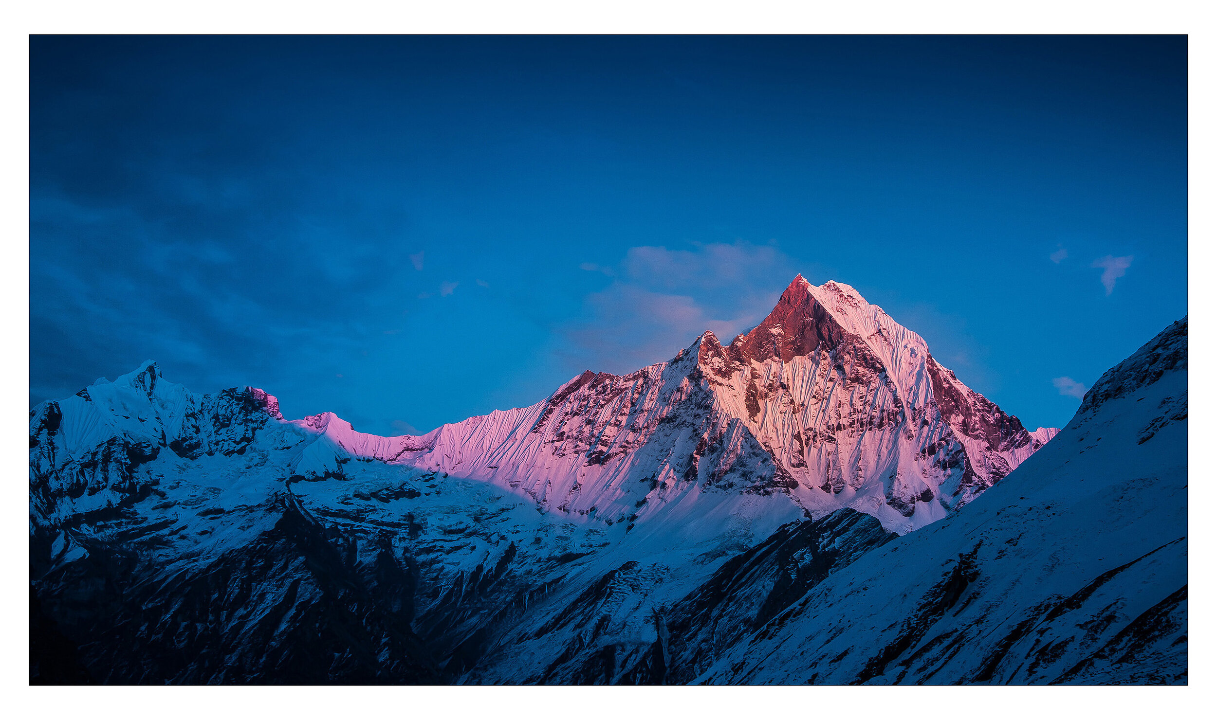 Machapuchare Mt_Nepal_2013 (Photo shoot at Annapurna ABC Lodge)
