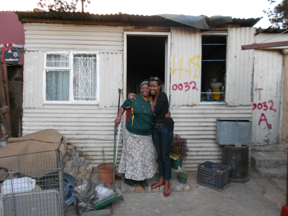 Mentoring micro-entrepreneurs in the townships in Johannesburg.