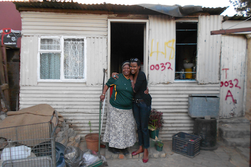 Mentoring micro-entrepreneurs in Johannesburg.