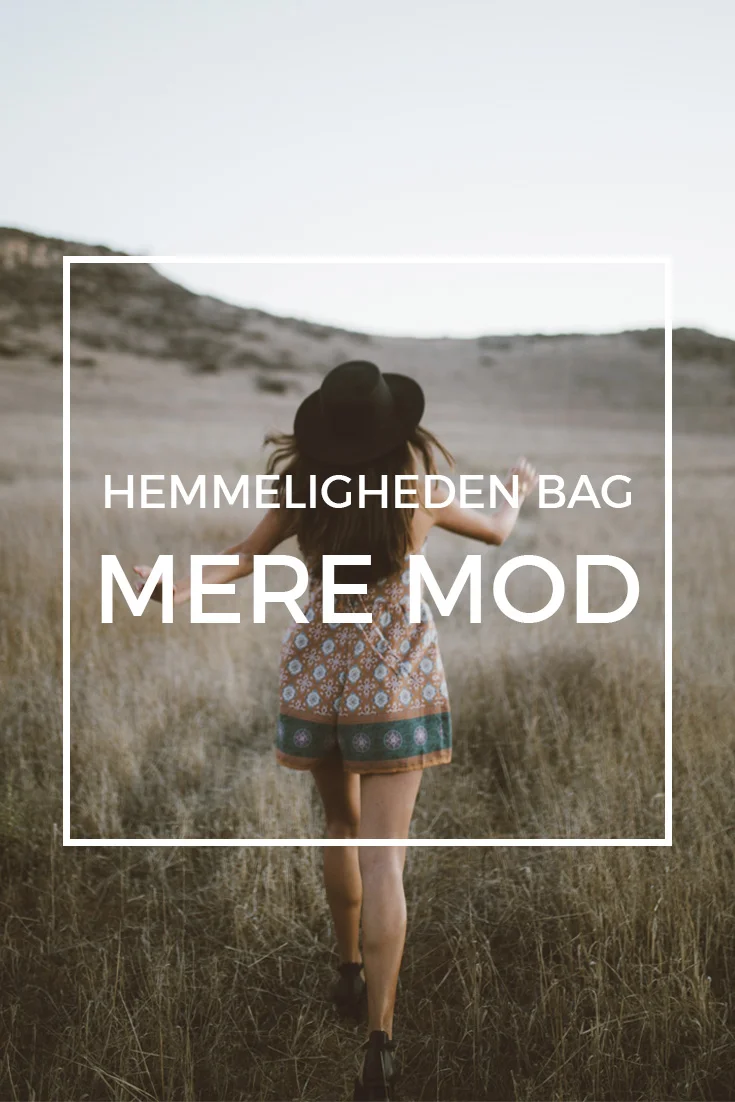 Hemmeligheden bag mere mod