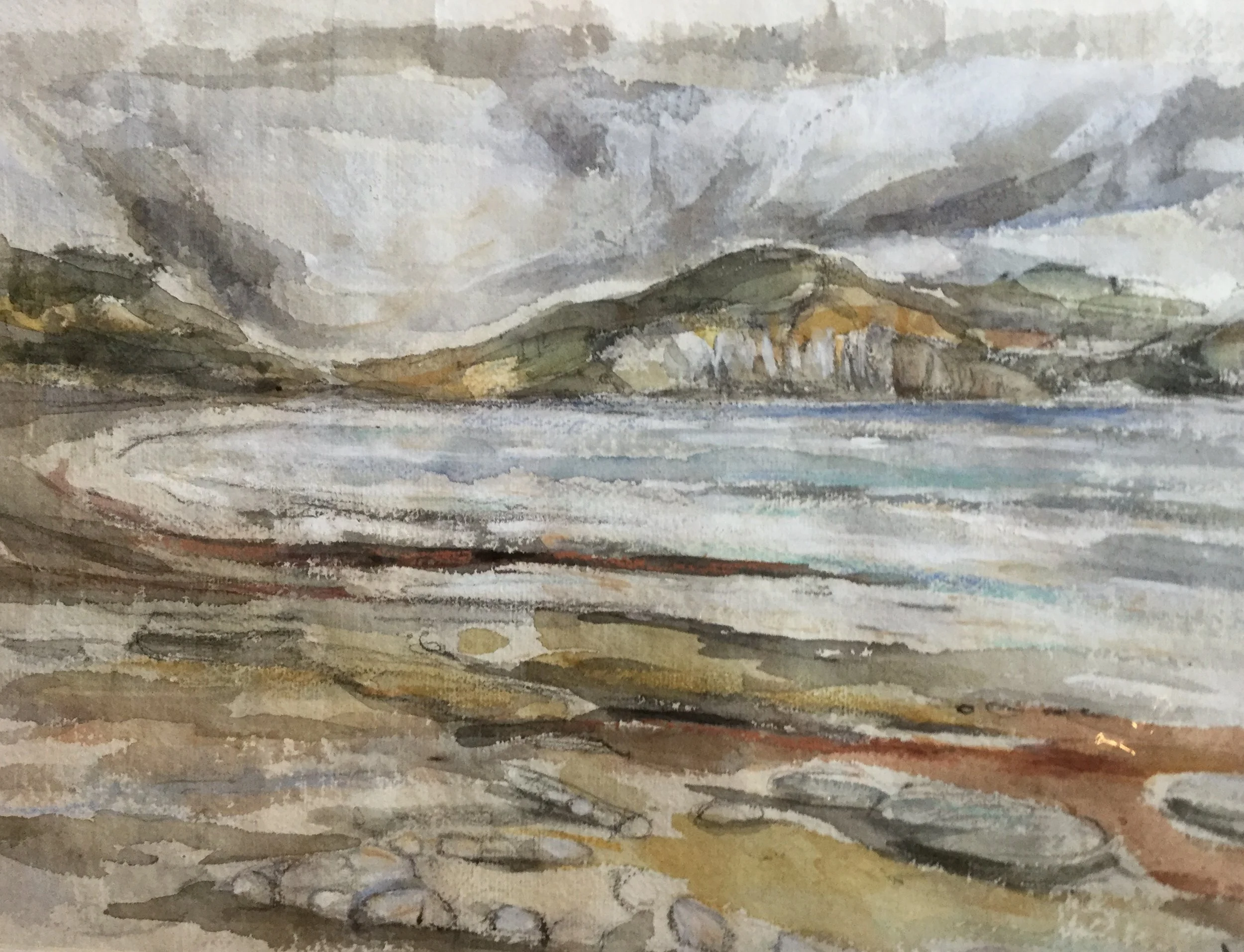 Looking out from Lyme