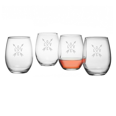 Stemless Wine Glasses