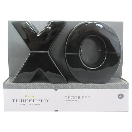 XO Black Figurines