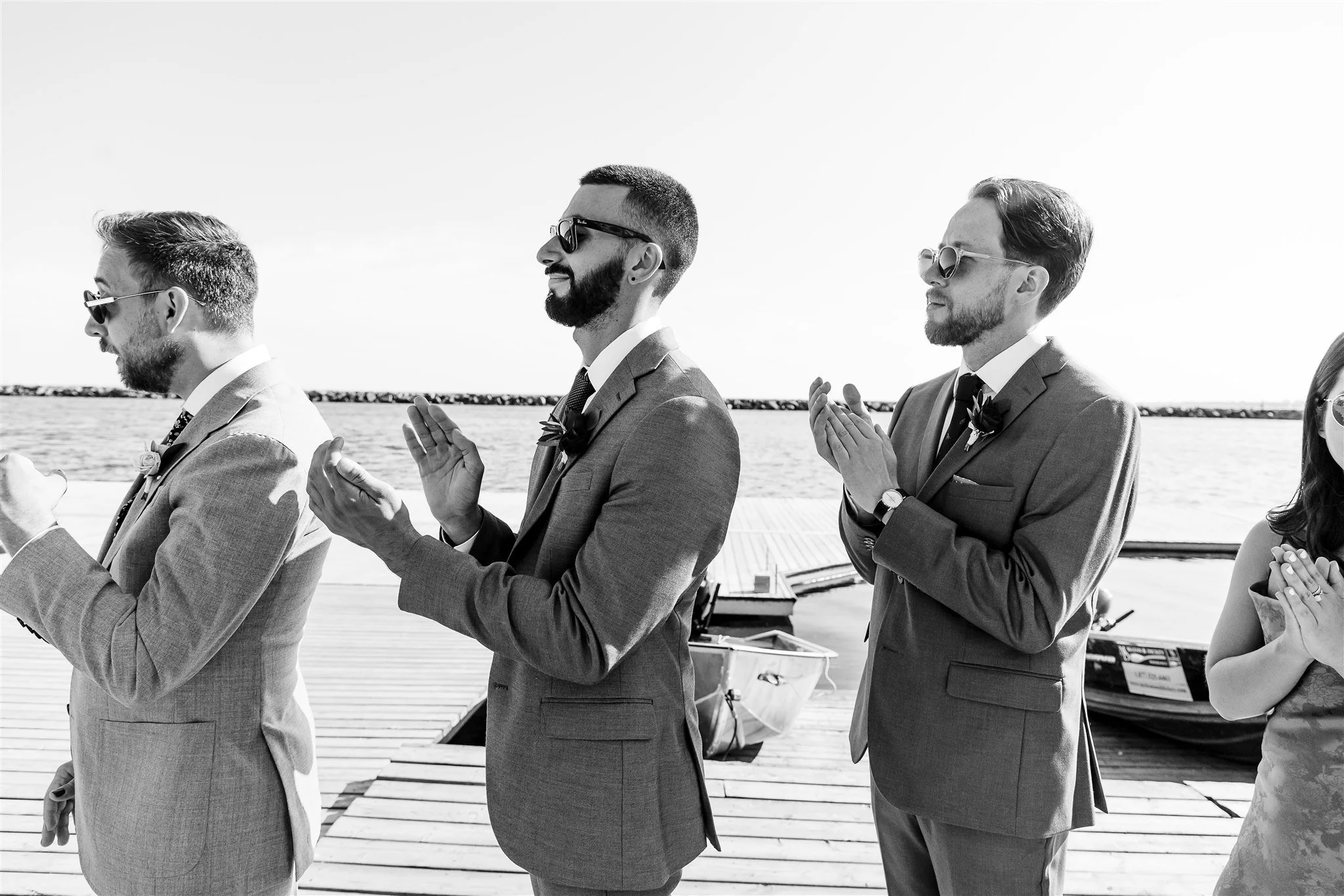 Michael and Jacob’s unforgettable wedding at The Henley Room in Toronto was a vibrant celebration of love and community. Planned by @stori.events, the day featured stunning florals by @theflower597toronto, incredible performances by drag queens Fay S