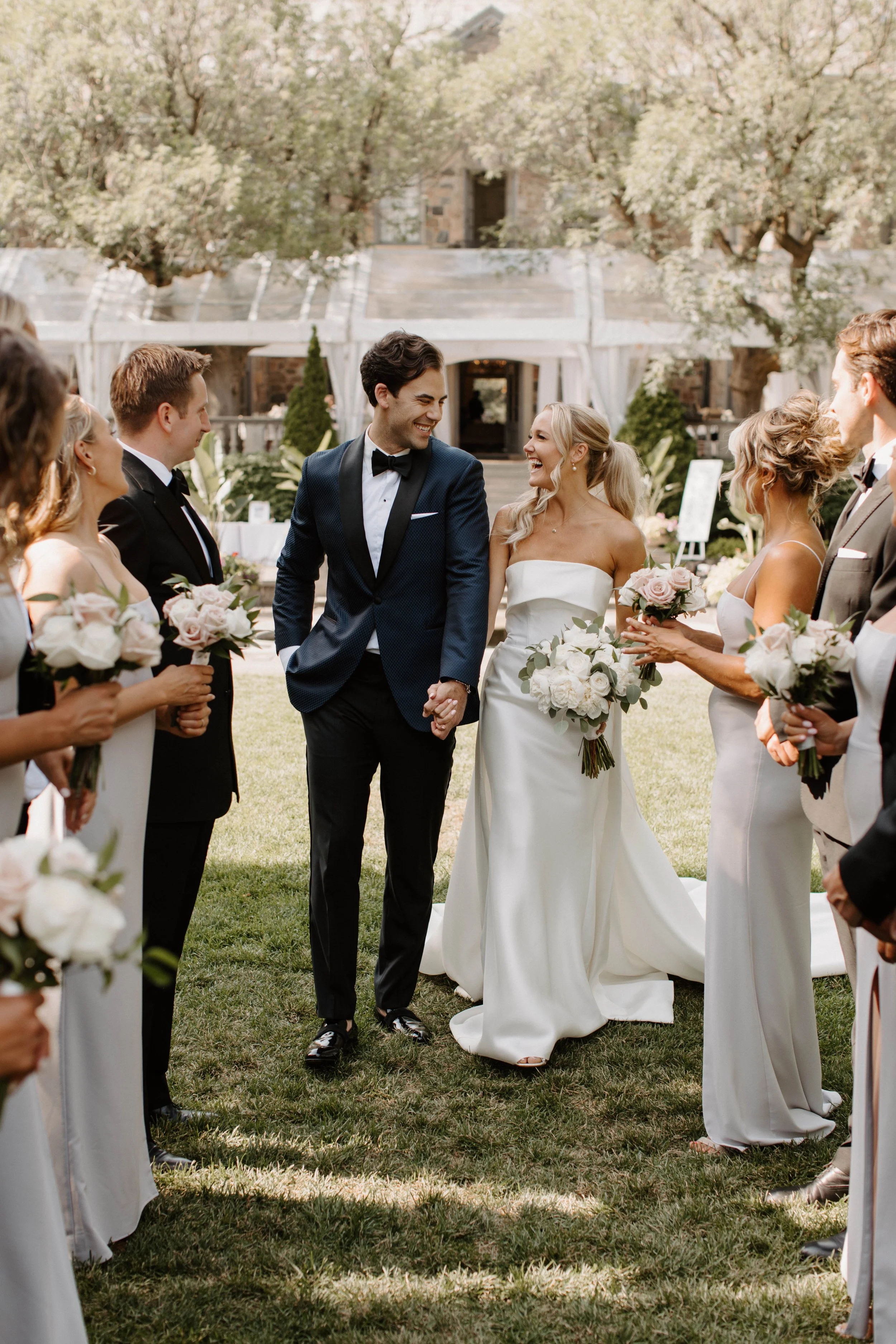The ultimate power couple, former Canadian Track and Field star, Sarah Wells and Canadian Rower, Blake Parsons tie the knot at the historic Graydon Hall Manor! ⠀
 ⠀
Venue – @graydonhallmanor
Event Planners - @stori.events @jessylalancette @laurencedi