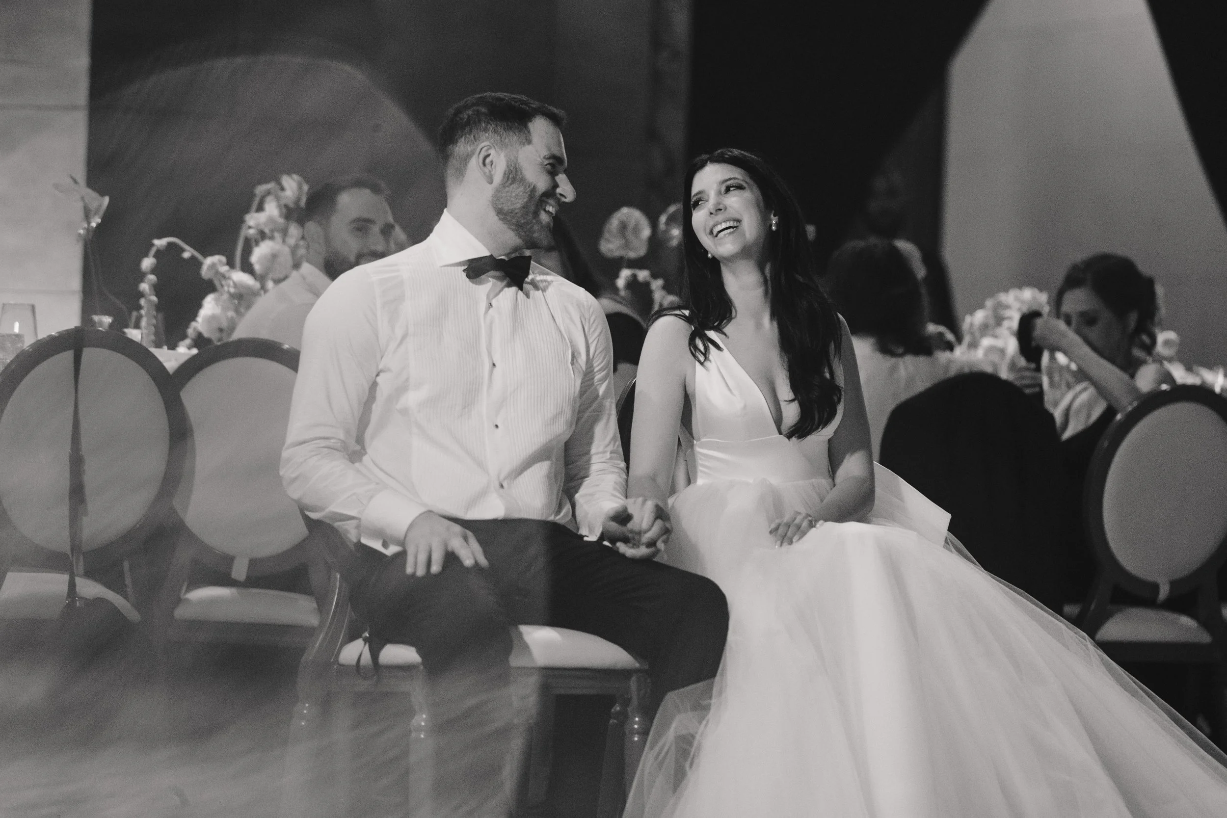 Em and Russell's wedding was a breathtaking celebration of pure love and the beginning of a beautiful journey together. Surrounded by the warmth of family and friends, their union echoed the essence of true partnership and unwavering commitment. Witn