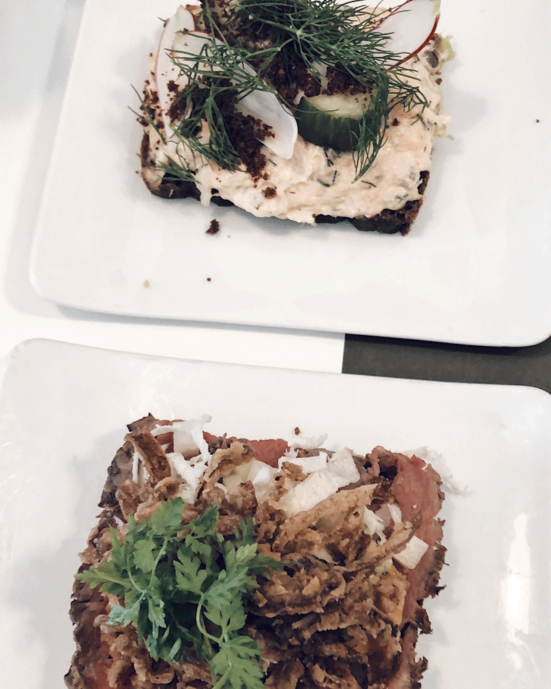 The smørrebrød at Aamanns was out of this world and perfect for sharing.