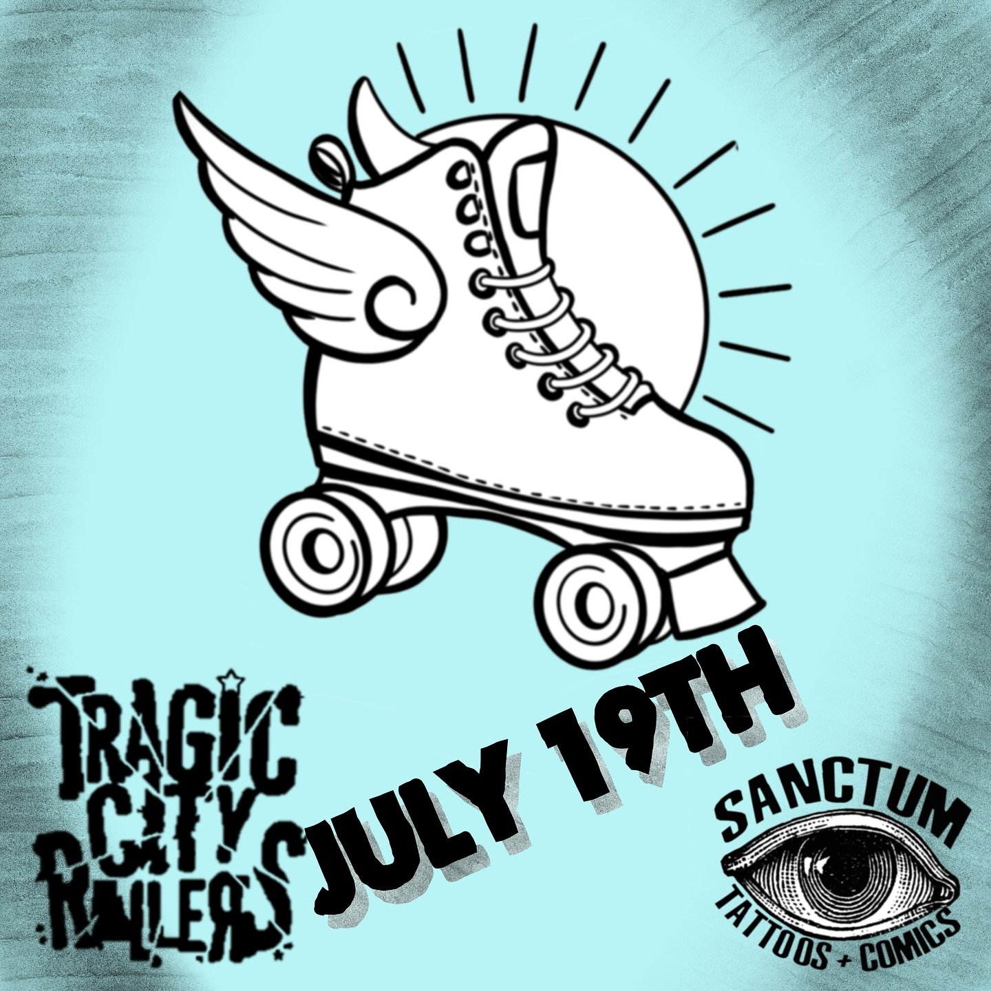 Hey hey! We are continuing to raise funds for Tragic City Rollers. Our design or your ideas! Come on down.  Our final day will be on July 19th.  We will have a full on flash event that day.  Lots of small bangers for $100-150 all day with proceeds go