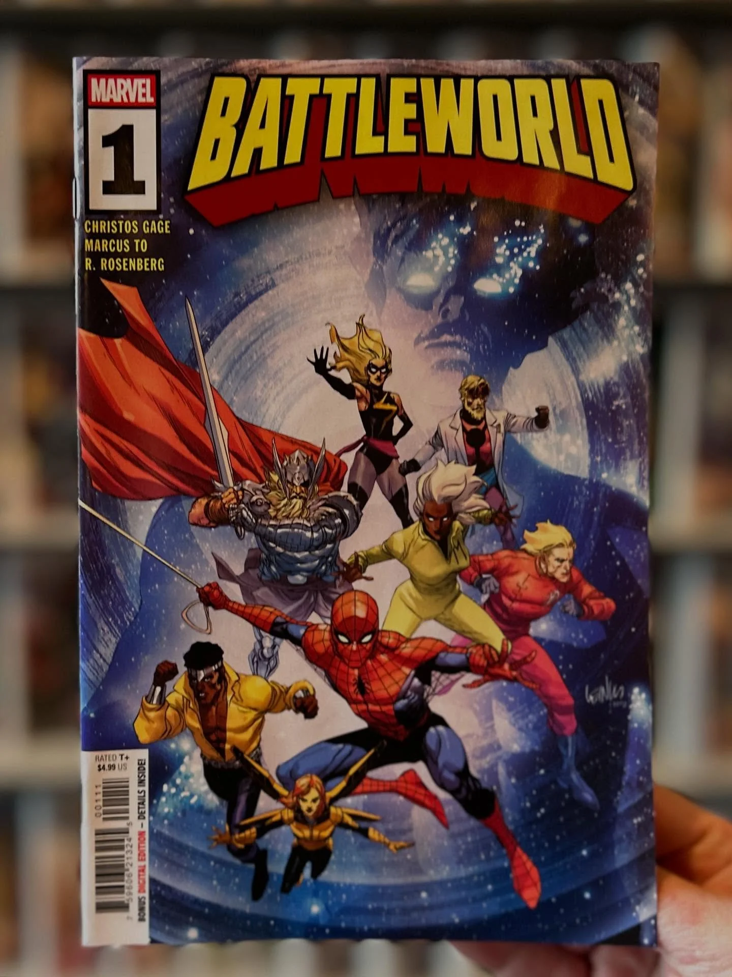Battleword № 1 is available now at the shop. 
💥 
&ldquo;Slay your enemies, prove your worth and all you desire shall be yours in the world to come.&rdquo; 
🗺️
Battleword returns. Heroes from across the Multiverse are thrown together on a patchwork 