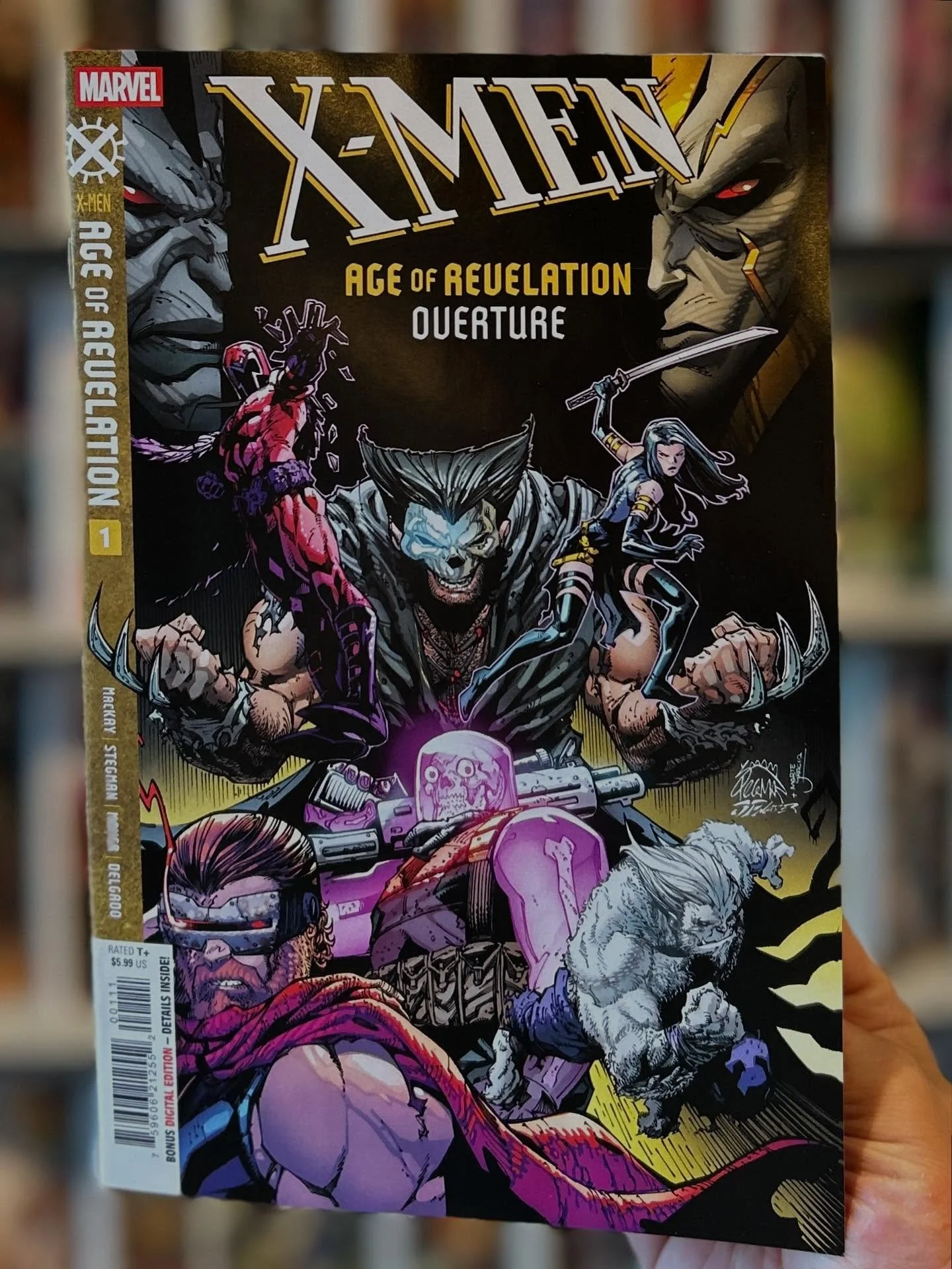 X-Men: Age of Revelation - Overture is available now at the shop. ❌ The heir rises - the resistance ignites! X years later, the Revelation Territories stretch from the Atlantic to the Mississippi - a mutant utopia ruled by the heir of Apocalypse. But