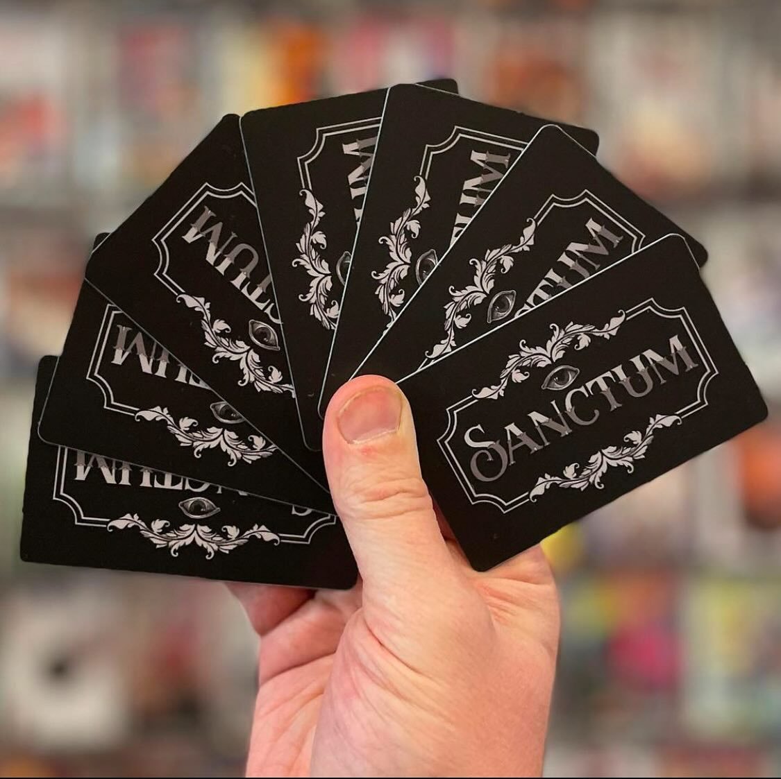 Want to keep your holiday shopping simple? We&rsquo;ve got you covered. 🎁 A Sanctum gift-card makes giving for the nerd in your life a snap. 🎄 Physical cards are available at the shop, and digital certificates can be found on our web-store.