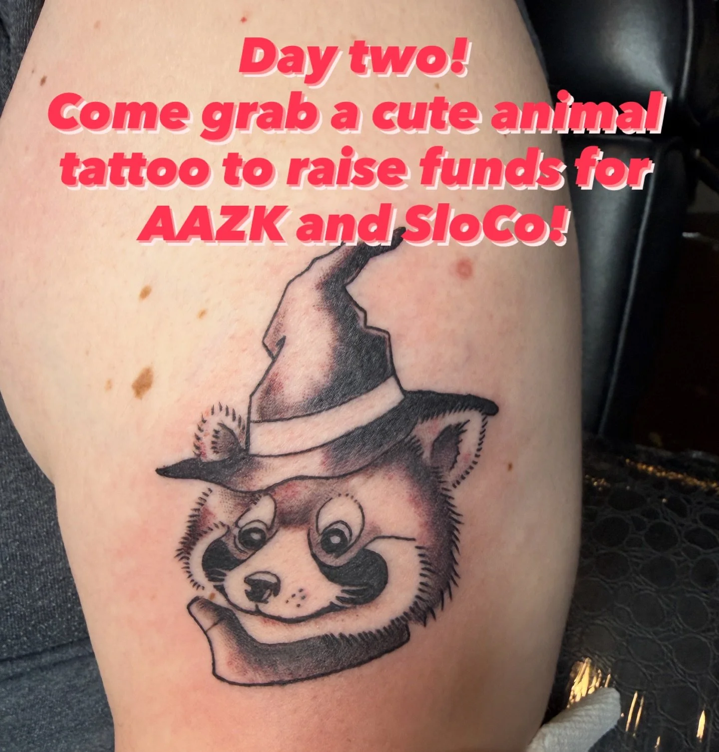 12-7 flash day! Come get a cool tattoo and show your support!