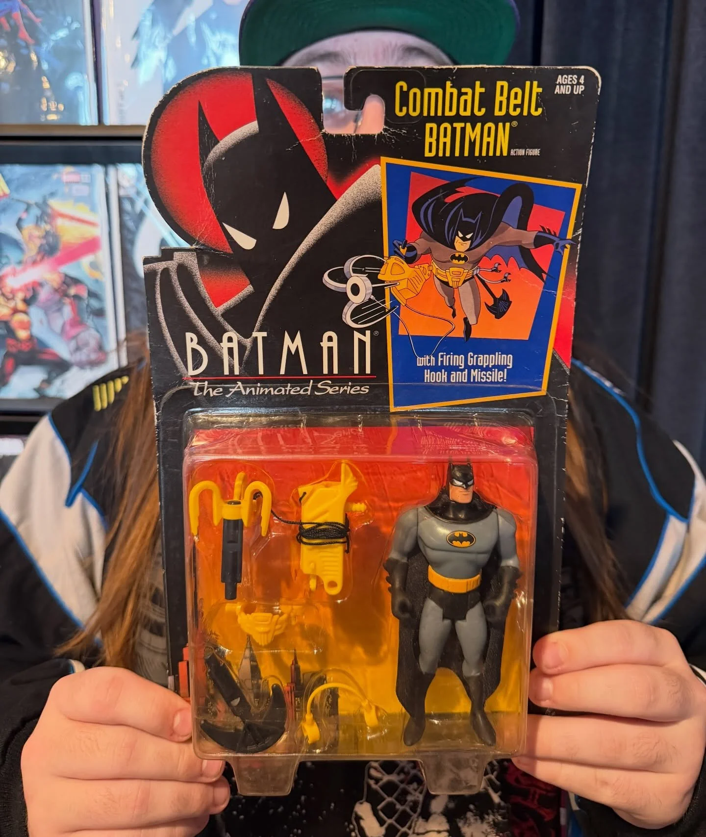 Just had this bad boy walk in the shop all the way from 1992.  Still on card! We have it waiting for any toy collectors on the hunt!