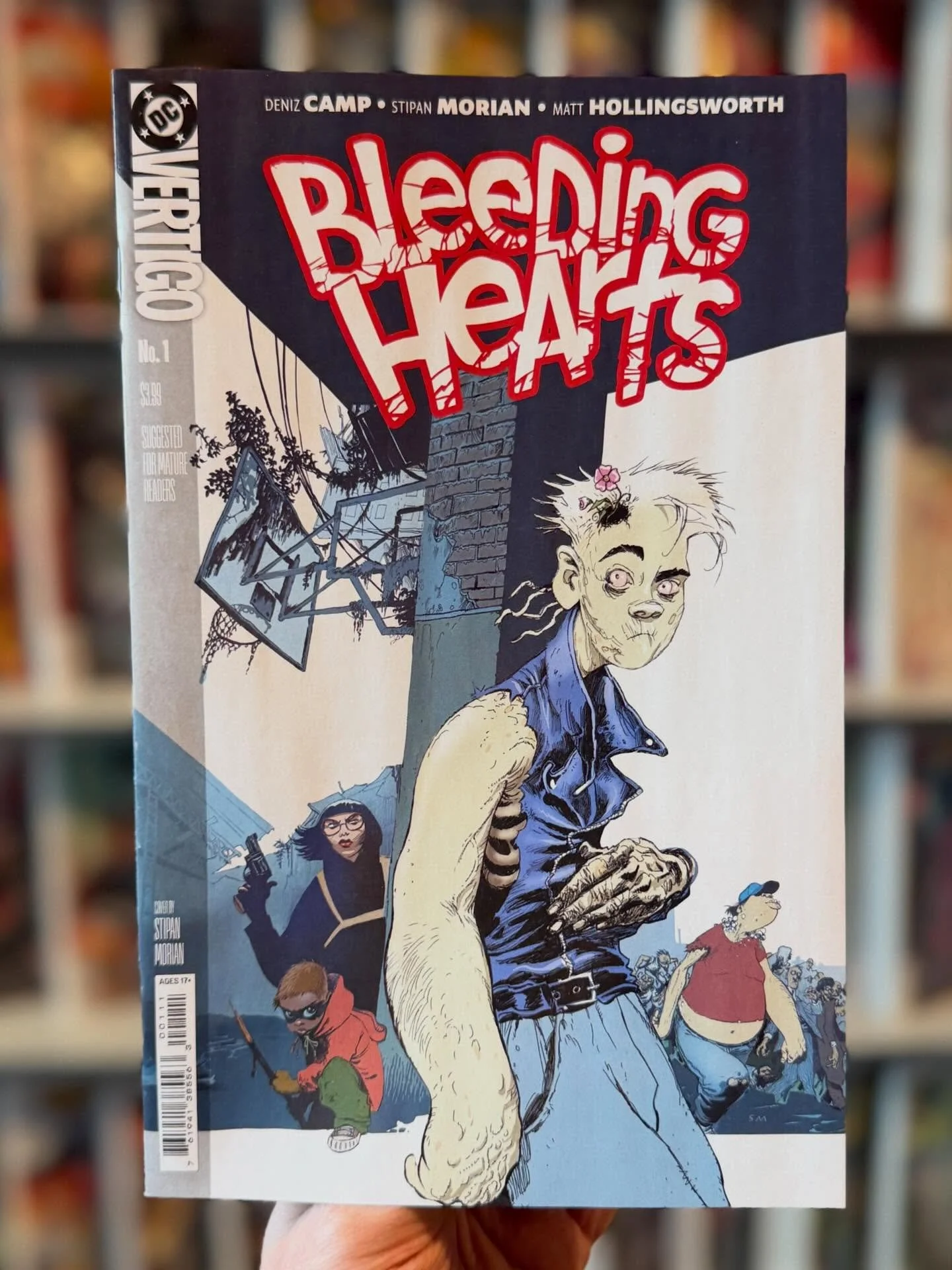 Happy Valentine&rsquo;s Day! Bleeding Hearts № 1 is available now at the shop, and our web-store. 
🫀
The zombies won - and ten years after the fall of humanity, they&rsquo;re the dominant form of life (or not-life) on Earth. They&rsquo;ve developed 