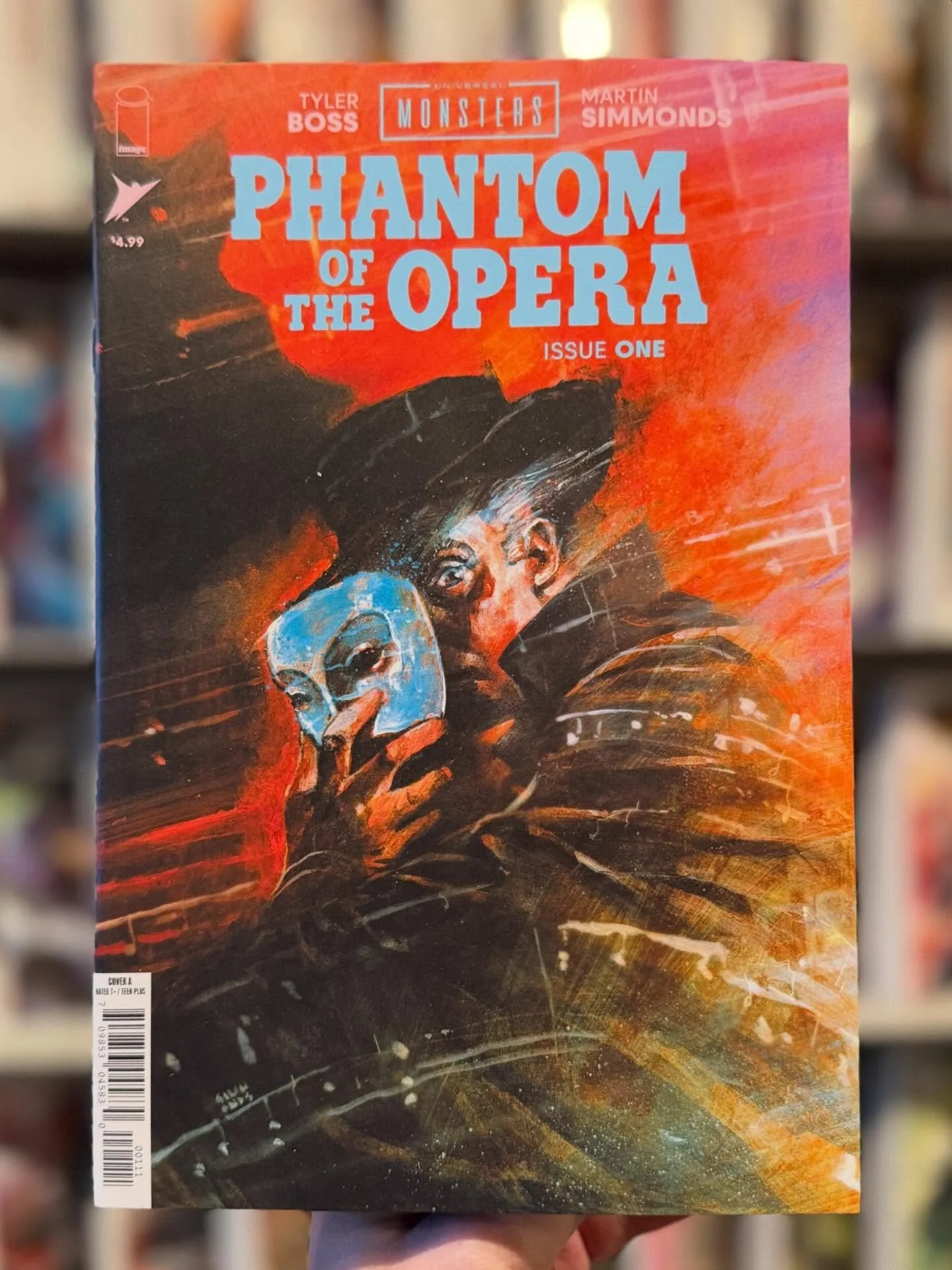 Happy New Comic Book Day! 📚Phantom Of The Opera № 1 is available now at the shop. 
🕯️ 
After a series of violent crimes wracks the Paris Opera House, Christine Dubois&rsquo;s career is in chaos. But the show must go on, and Christine will discover 