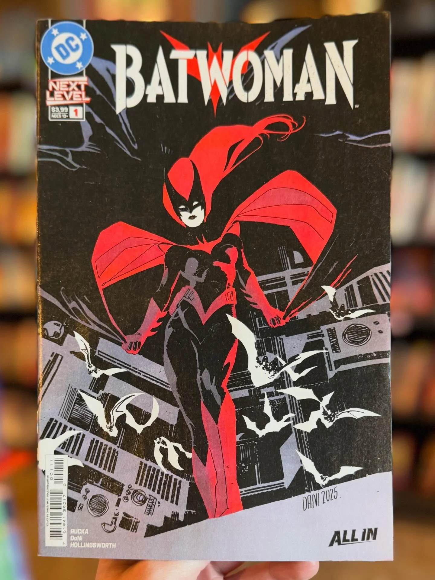 Happy New Comic Book Day! 📚 Batwoman № 1 is available now at the shop and our web-store. 
🦇 
Since she was 10 years old, Kate Kane has lived in the shadow of a prophecy and the machinations of a religion devoted to the end of all things. How do you