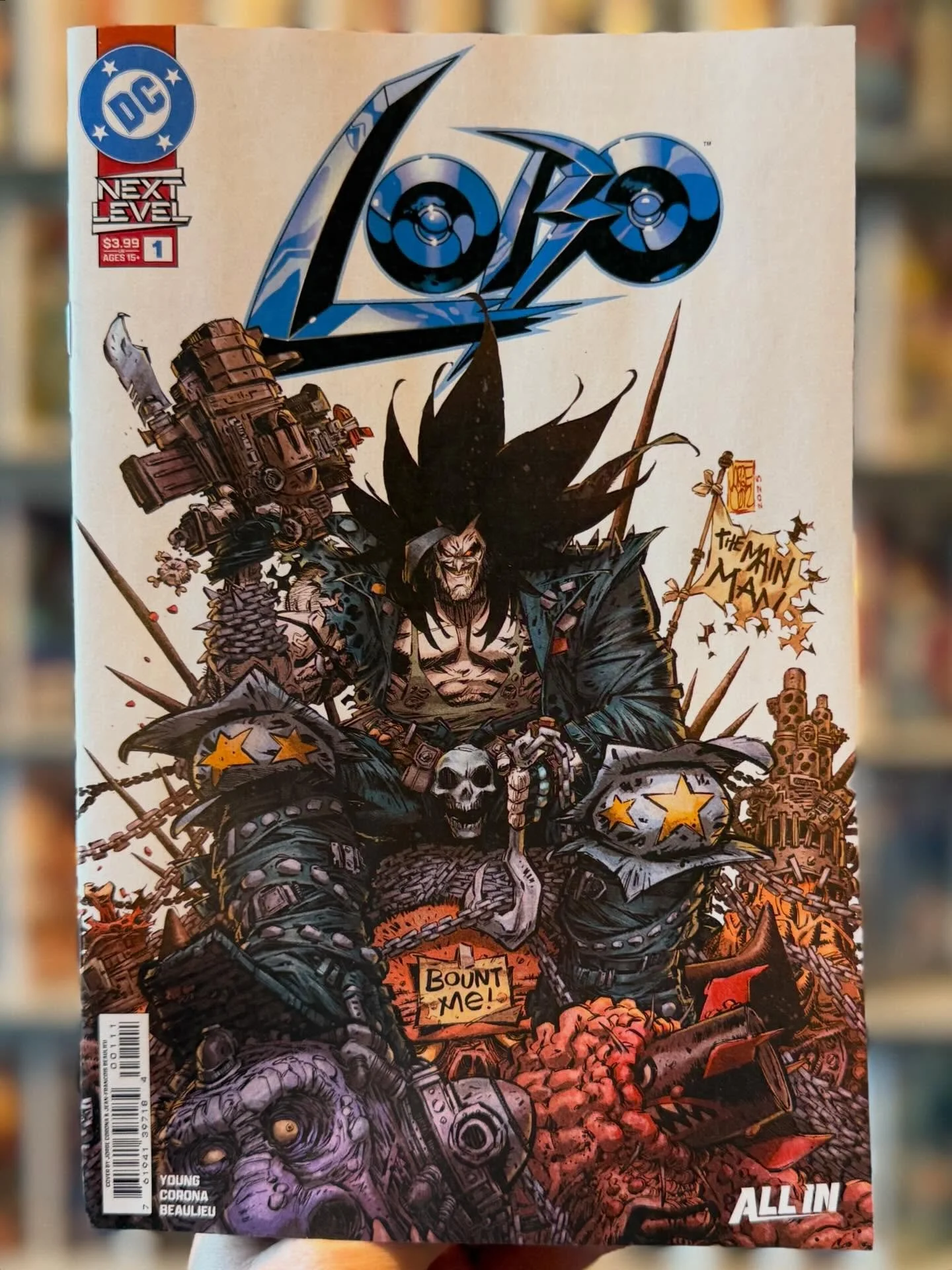 Lobo № 1 is available now at the shop, and our web-store.
⛓️ 
The Main Man&rsquo;s back, baby! And his ride is a motorcycle that moves at the speed of sound, but only if that sound is a rippin&rsquo; guitar solo, and you better hop on before he leave