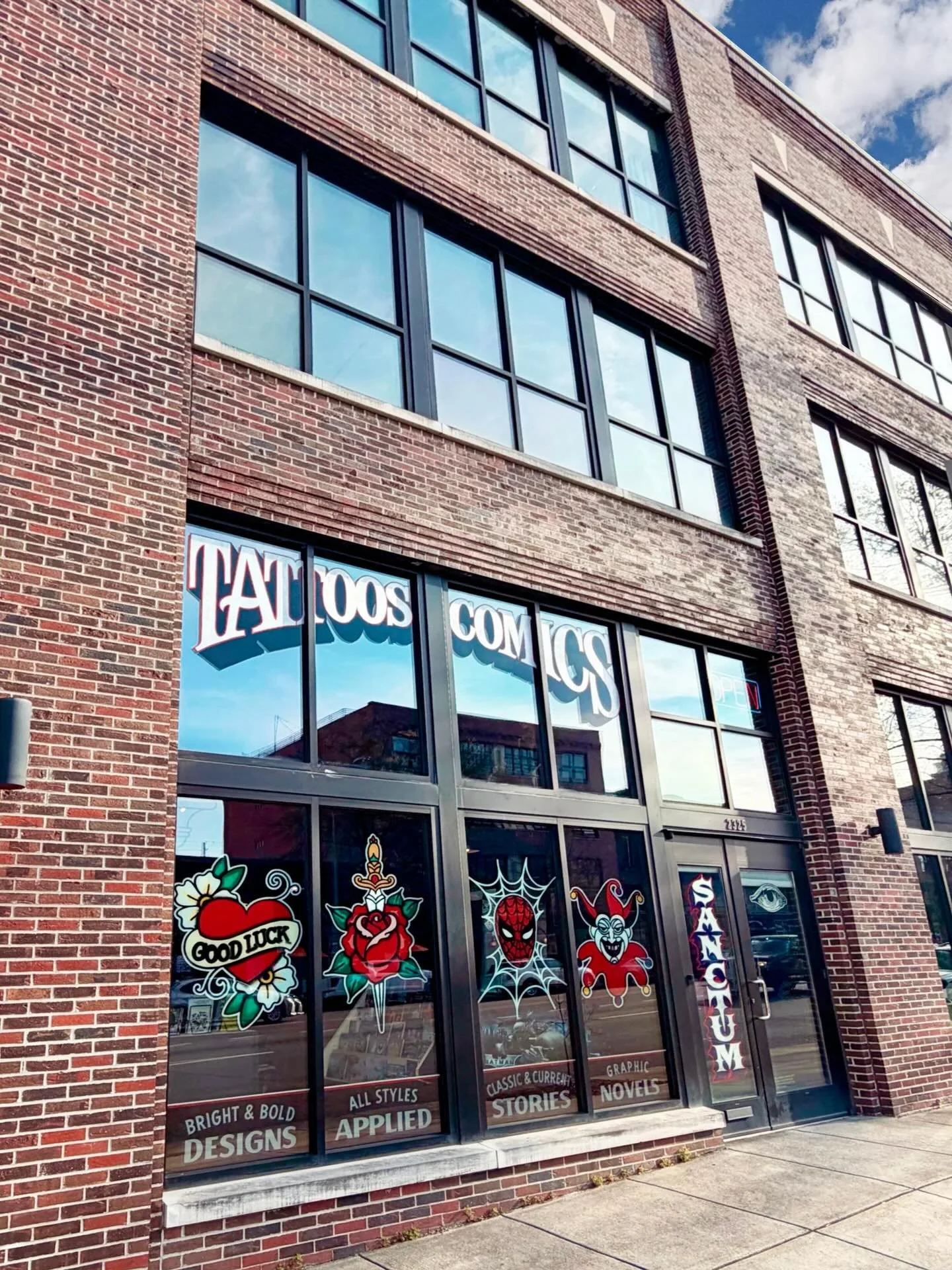 One year in our forever-home, and what a wonderful whirlwind it&rsquo;s been. Your smiles, @tynessigns beautiful window work, and the energy buzzing around our block have made this place feel special - and we&rsquo;re honored to share it with you. 

