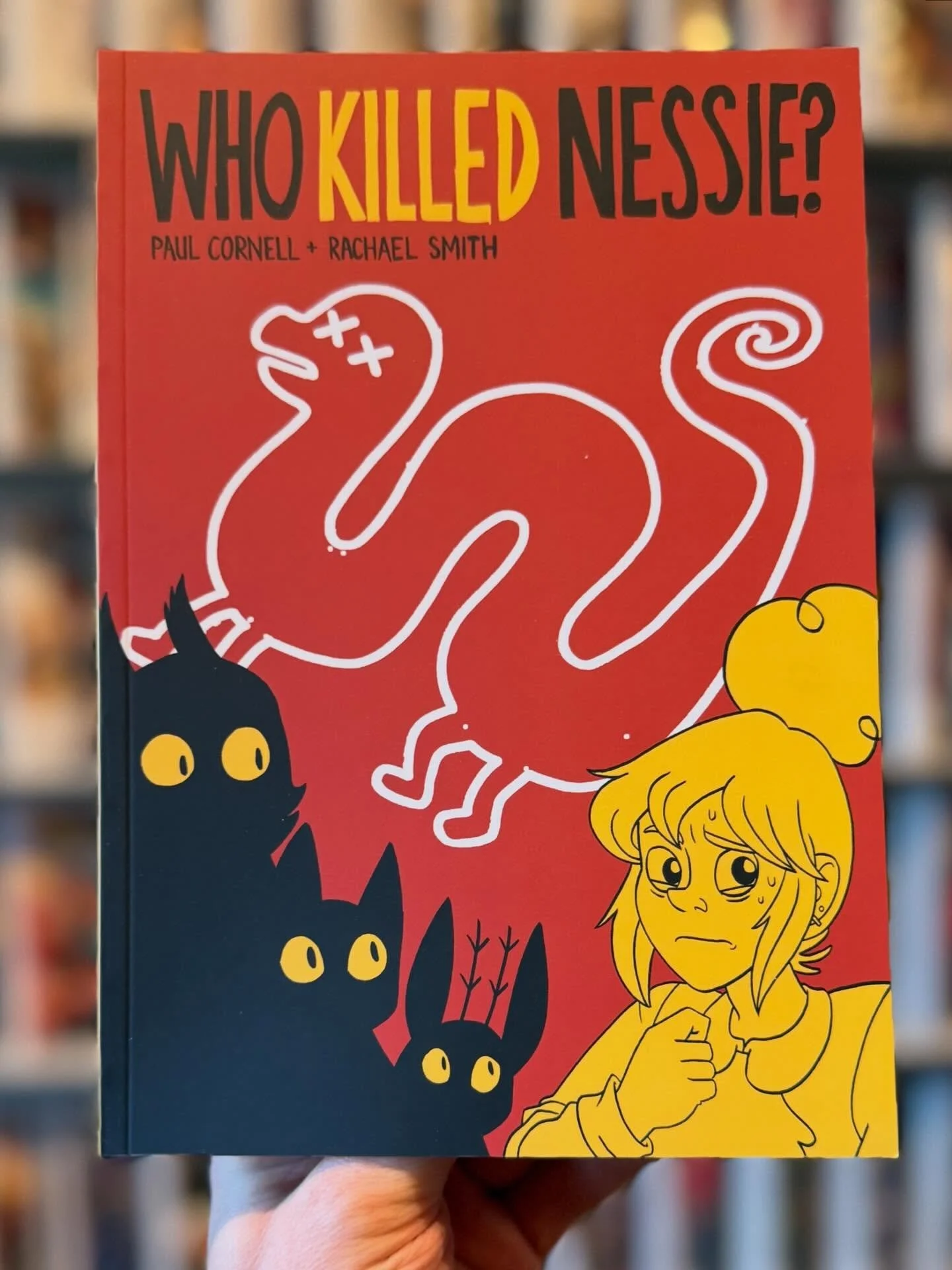 Who Killed Nessie? is available now at the shop, and our web-store. 
🌊 
It&rsquo;s Lindsay Grockle&rsquo;s first day as the manager of the Lakeview Hotel. Her boss has handed her the keys and departed for vacation. And then the convention attendees 