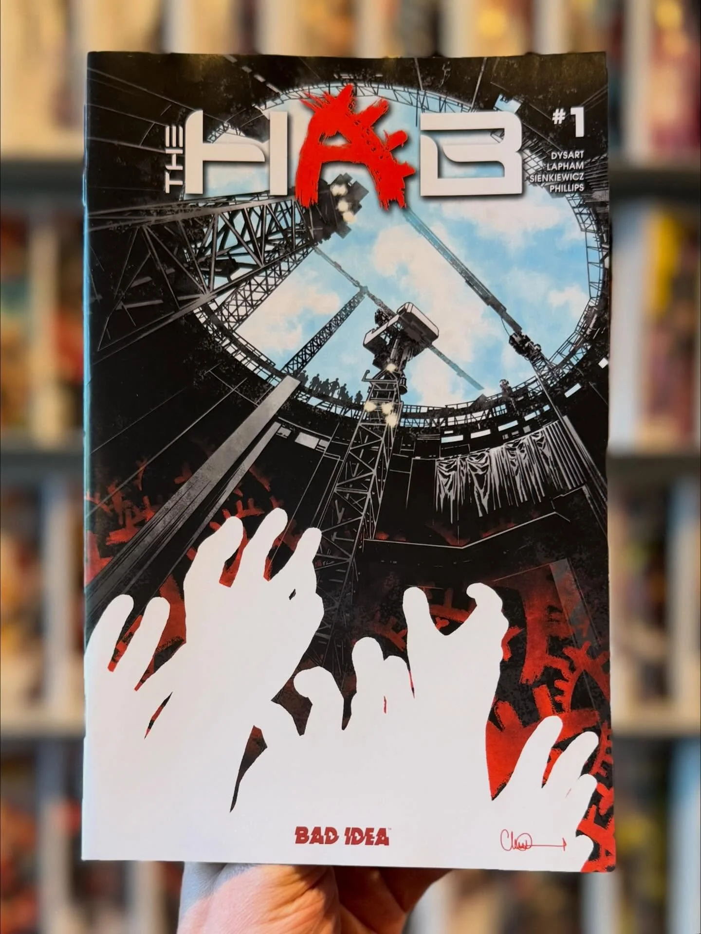 Happy New Comic Book Day! 📚 The Hab № 1 is available now at the shop, and our web-store. 

Mercurial billionaire Tuttle Barrows prepared for everything - even the end of the world. Years ago he wielded his immense power and fortune to build a massiv