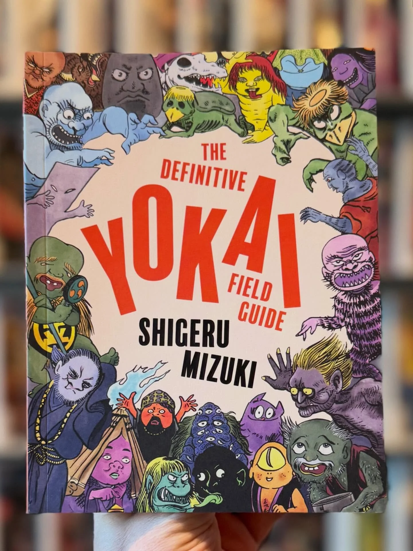The Definitive Yokai Field Guide is available now at the shop, and our web-store. 
👹
Discover a magical world and its many peculiar creatures. Welcome to the wonderful, scary and silly world of Yokai. The Definitive Yokai Field Guide introduces read