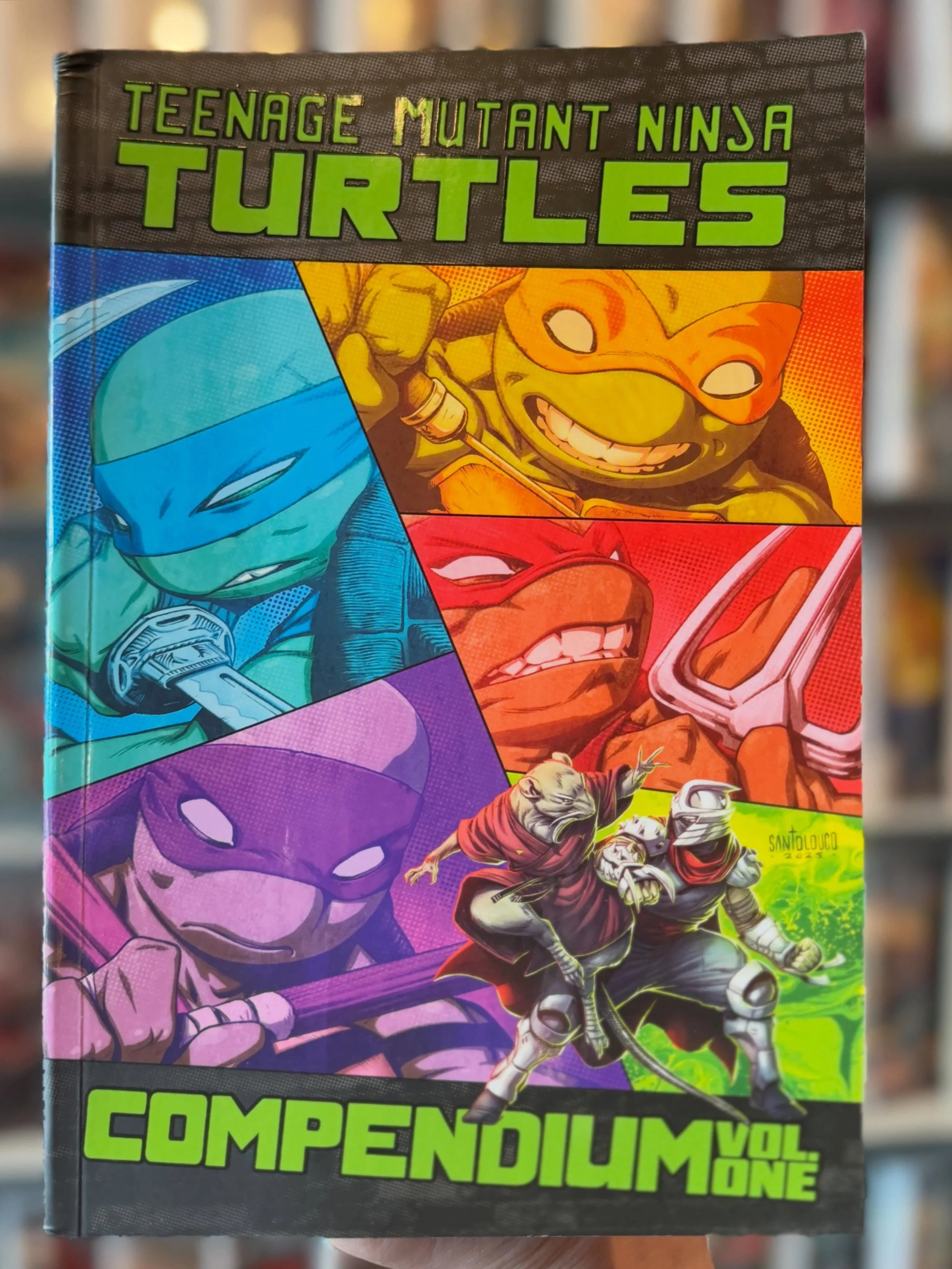 Teenage Mutant Ninja Turtles: Ongoing Compendium is available now at the shop, and our web-store. 
🐢 
In 2011 @idwpublishing launched an ongoing series that would go on to be the longest in Teenage Mutant Ninja Turtles history, spanning 150 issues. 