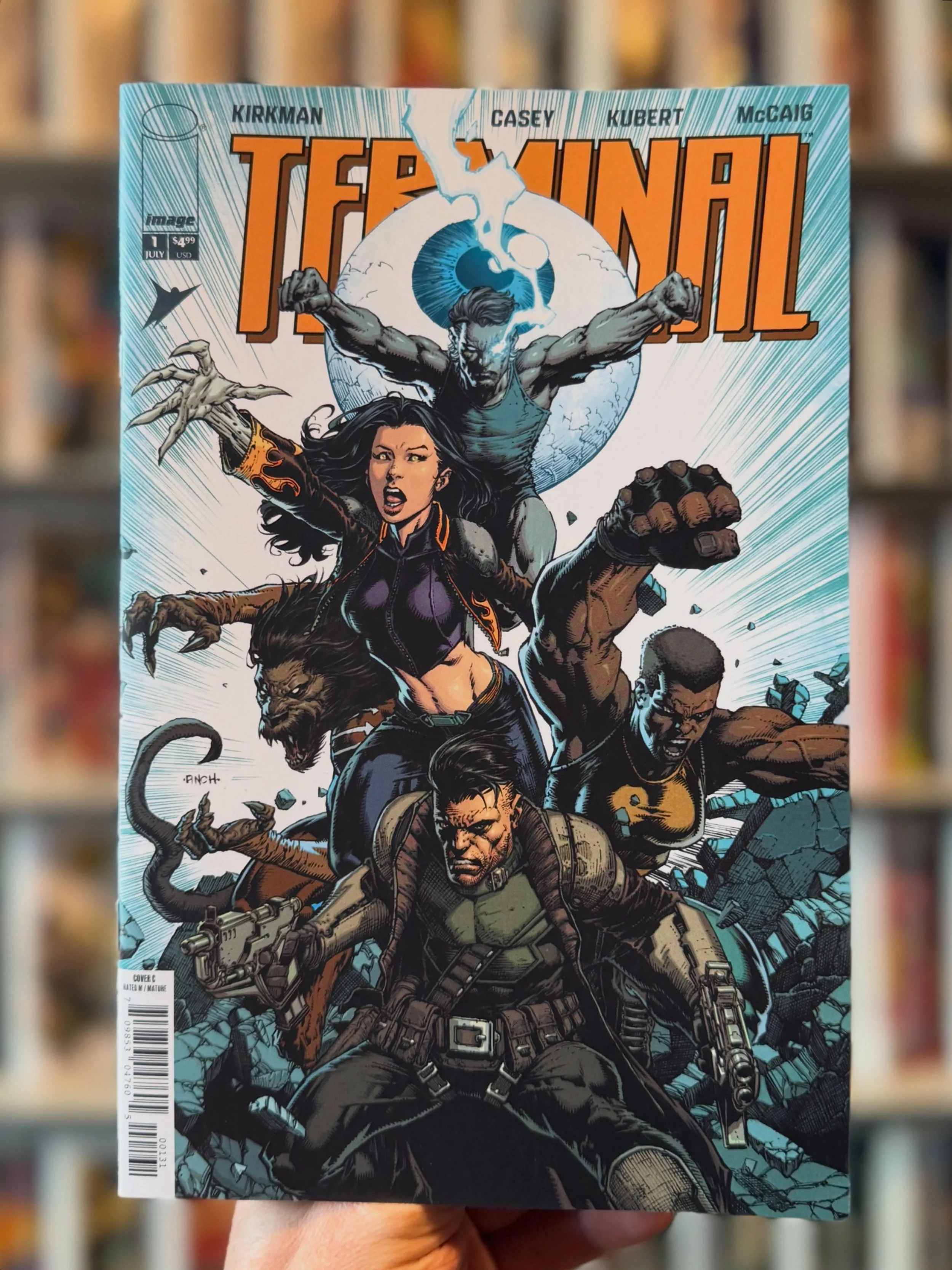 Happy New Comic Book Day! 📚 Terminal № 1 is available now at the shop, and our web-store. 
💥
There is a secret war being waged across the world by two violent forces with superhuman abilities who blur the lines between good and evil. When Marilyn H