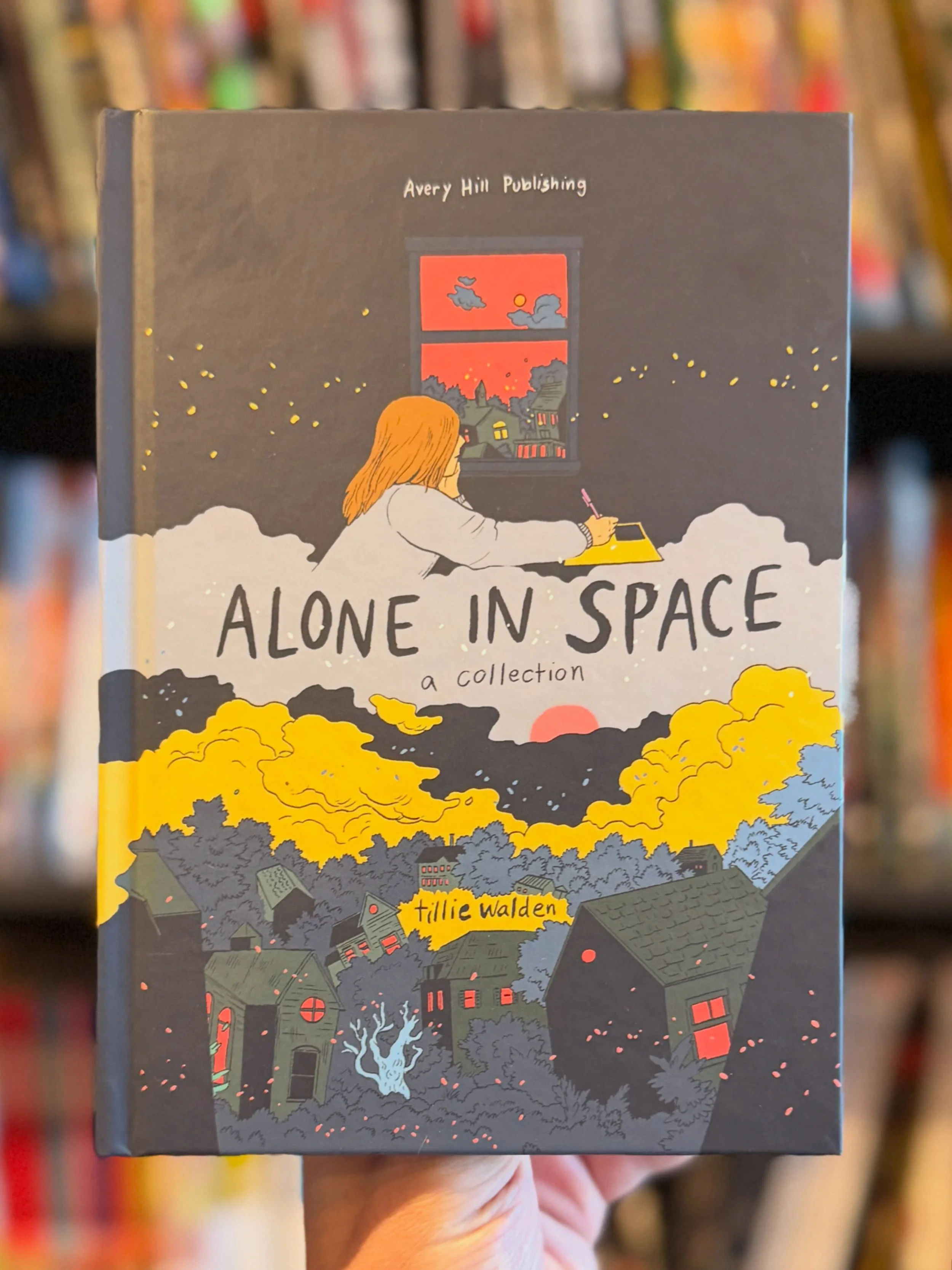 Alone In Space is available now at the shop, and our web-store. 

@tilliewalden&rsquo;s complex, lyrical stories about queer love, fantasy, coming-of-age, and cats are now available in this collection.

In &lsquo;The End of Summer,&rsquo; Lars is bat