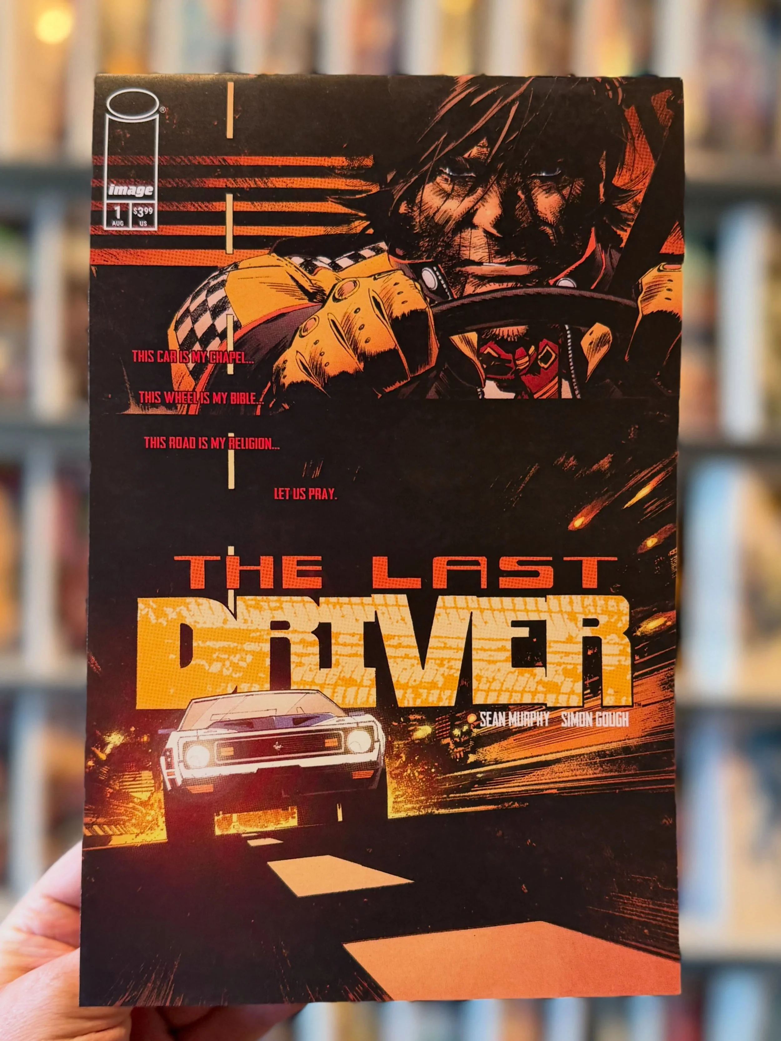 The Last Driver № 1 is available now at the shop, and our web-store. 

America, the not too distant future - no one knows how to drive...except for him.

As technology in America advanced, cities began creating the GRID - a robotic transportation sys