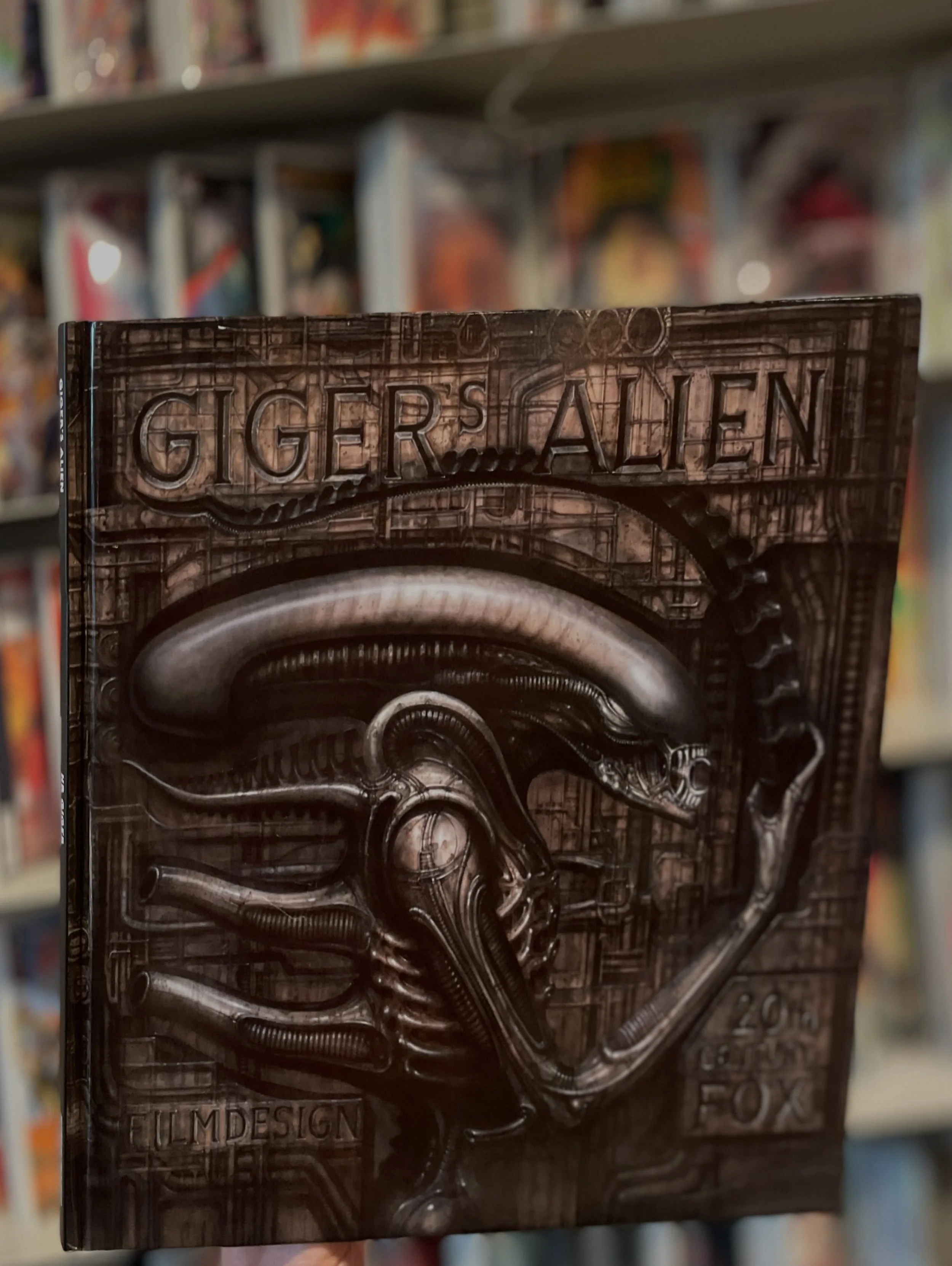 Giger&rsquo;s Alien is available now at the shop, and our web-store. 

The deluxe hardback edition of H. R. Giger&rsquo;s illustrated work that went into designing the iconic Xenomorph for the film Alien, featuring remastered images from the Giger Mu