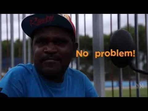 Disabled Indigenous artist puts his home town of Tennant Creek firmly on the map -ABC Lateline