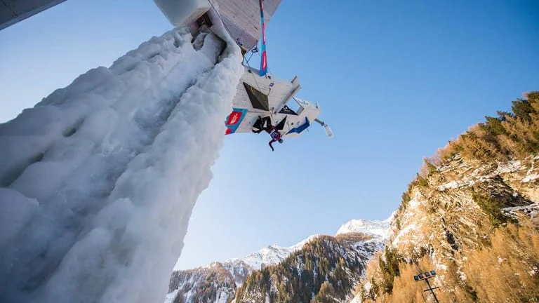 Giant ice walls in Civic Center Park?