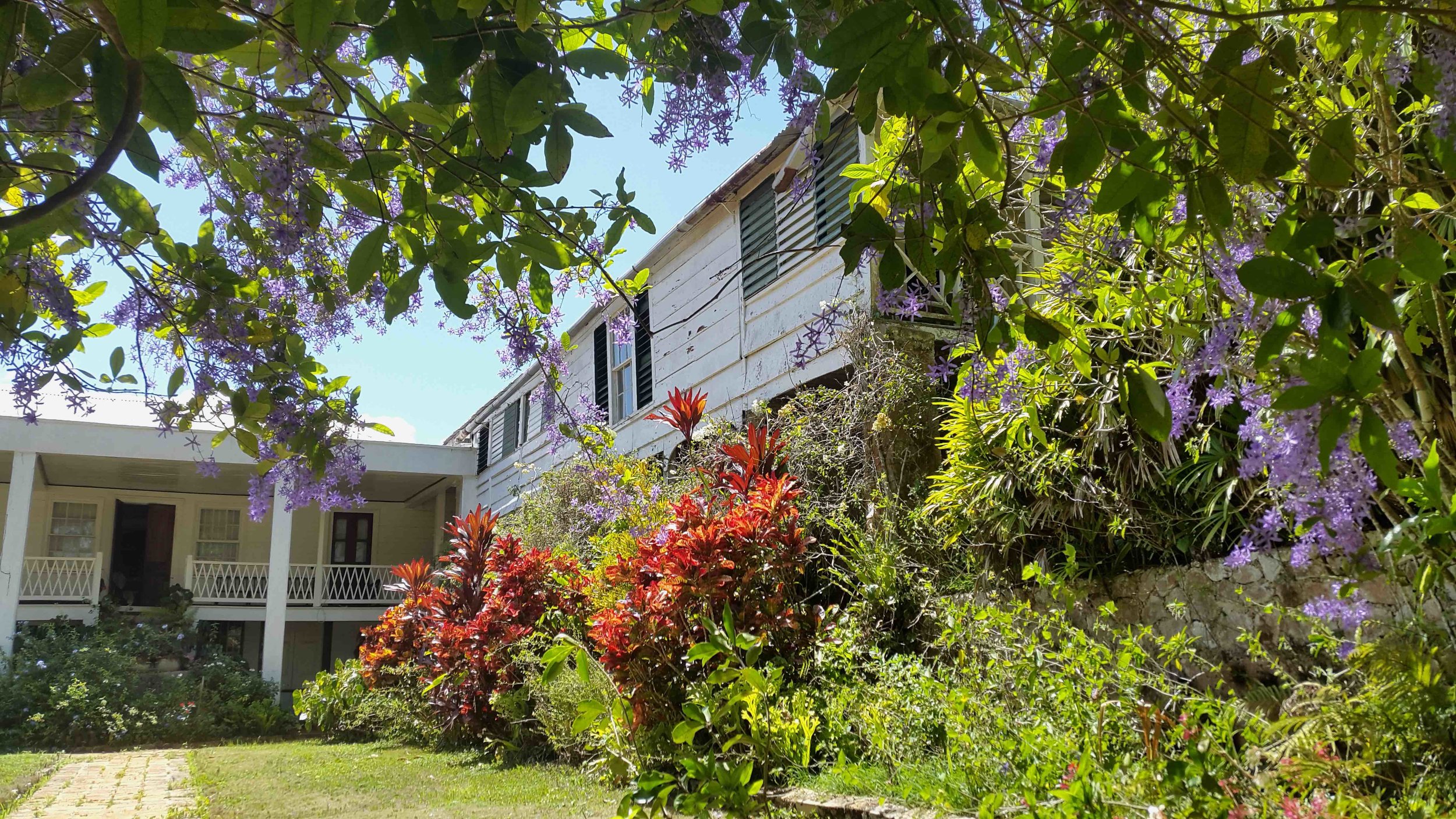 marshall's pen, main house and wing, march 2017