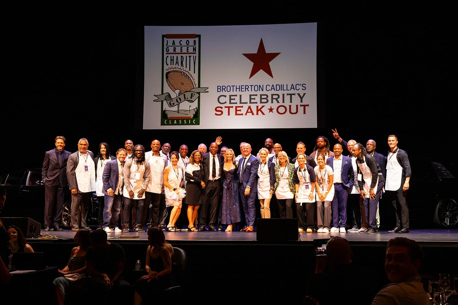 Brotherton Cadillac Celebrity Steak Out Event // Paramount Theatre // 2025