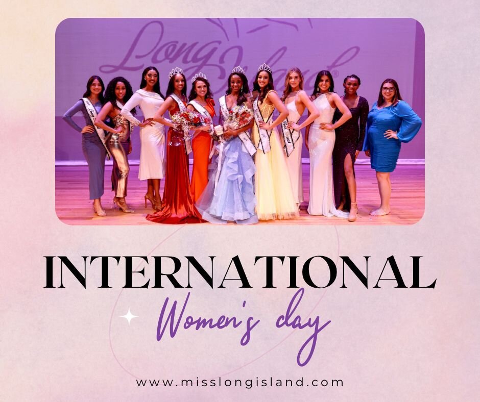 Happy International Women&rsquo;s Day! For 16 years the Miss Long Island Pageants has been celebrating the accomplishments of the women who walk across our stage! 

Join our sisterhood by submitting an application to compete for the title of Miss Lon