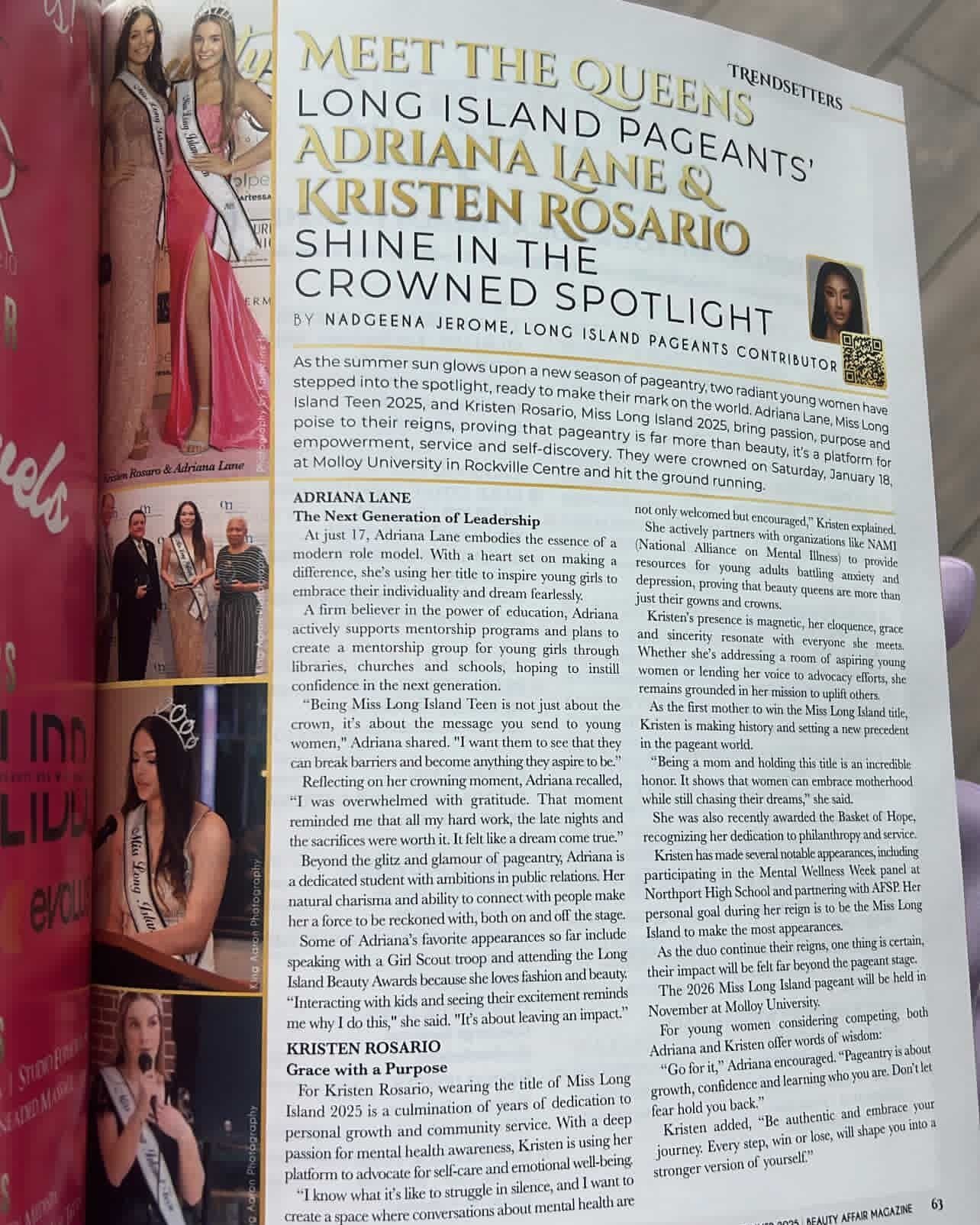 🌟 Exciting news! We&rsquo;re thrilled to be featured in Beauty Affair Magazine, written by our very own Nadgeena Jerome! 📖✨ 

Grab your copy of Beauty Affair to read the full article and discover more about our queens journey and impact across Long